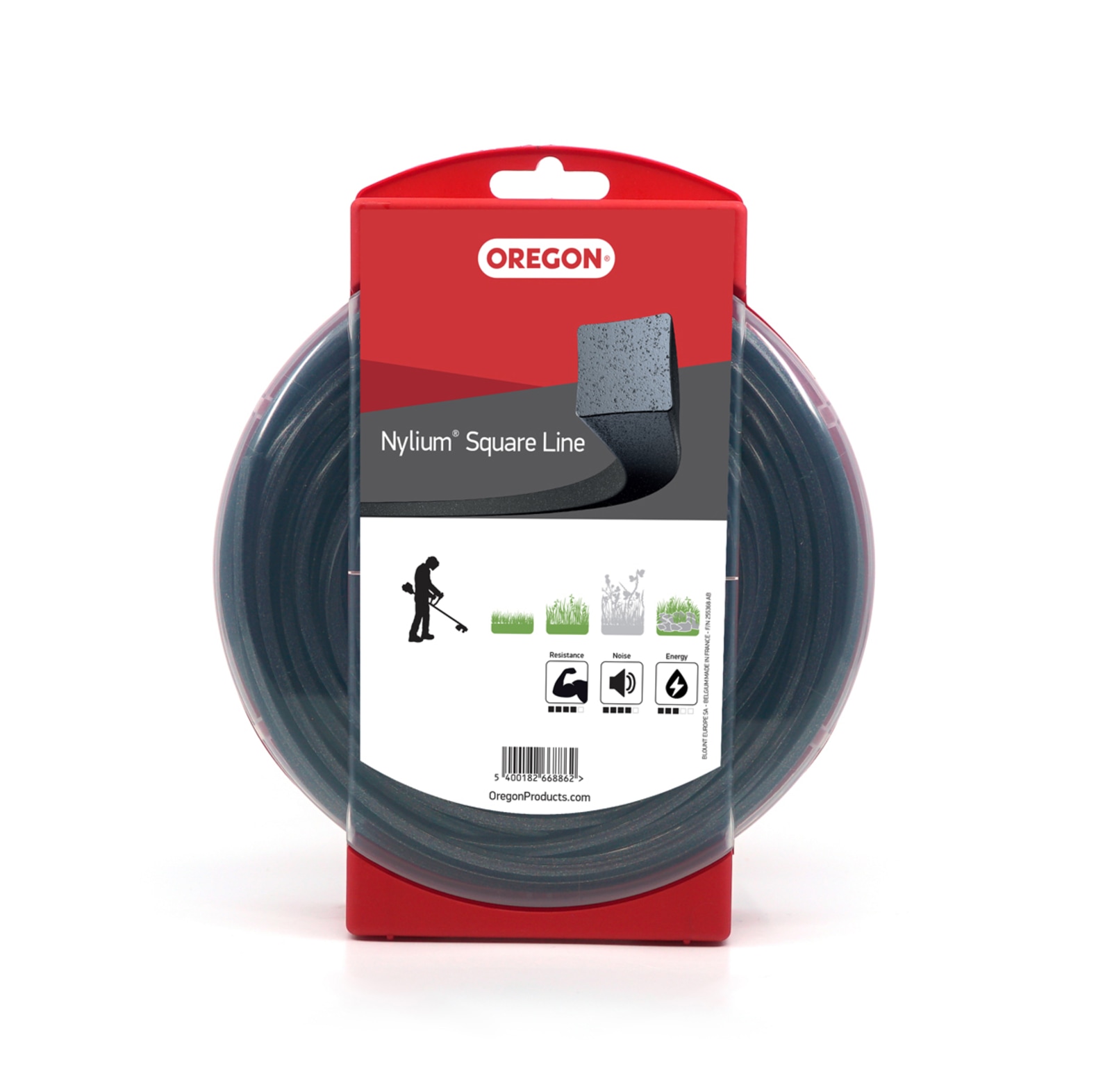 Oregon bosmaaierdraad Nylium vierkant - bij KOX online bestellen | 1095-000