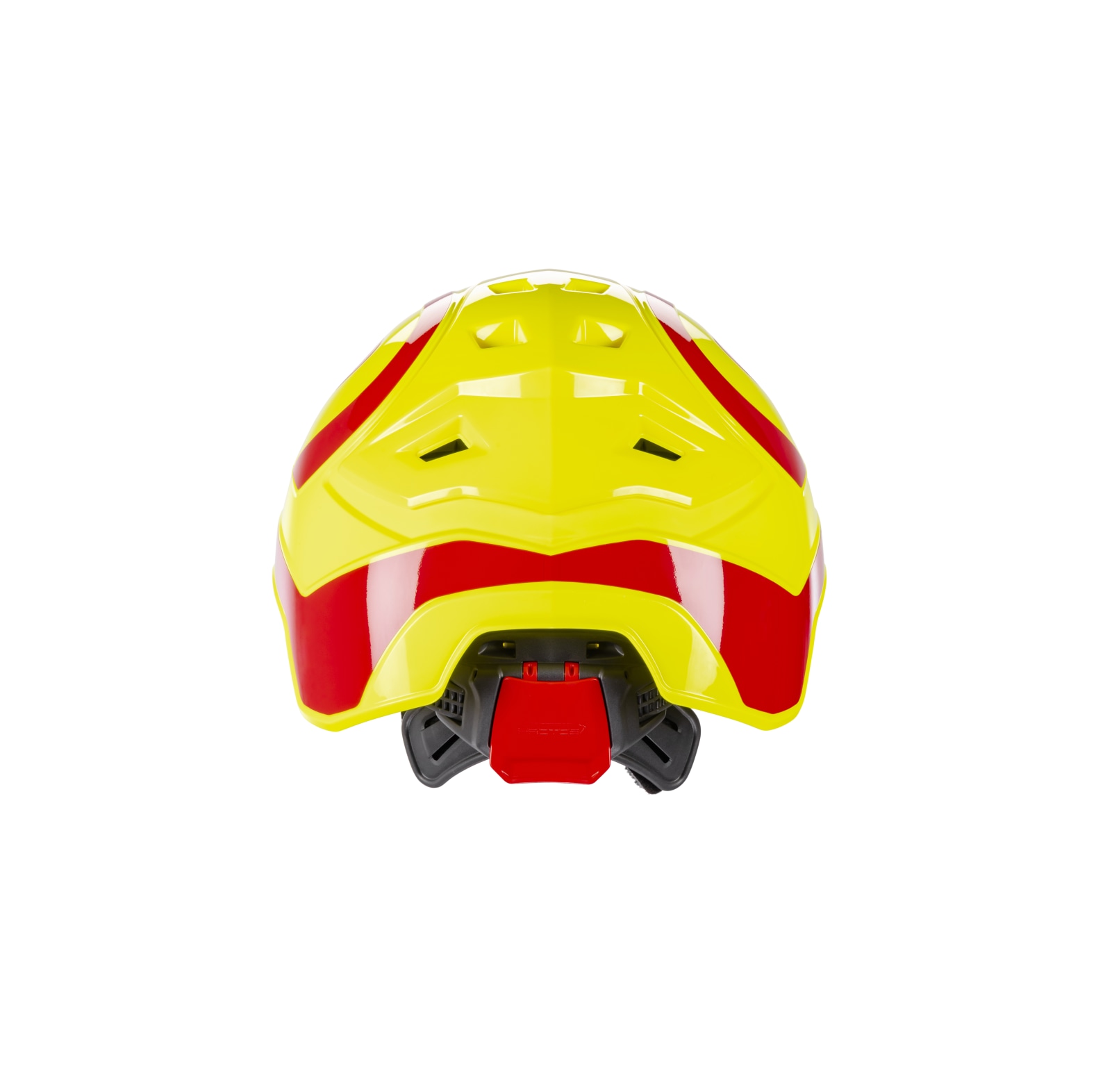 PROTOS Casque forestier / casque de protection KOX Integral Arborist F39 jaune fluo/rouge - commander en ligne chez KOX | XX74133
