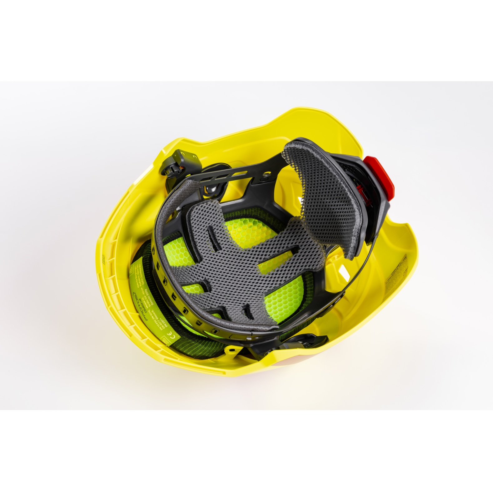 PROTOS Casque forestier / casque de protection KOX Integral Arborist F39 jaune fluo/rouge - commander en ligne chez KOX | XX74133