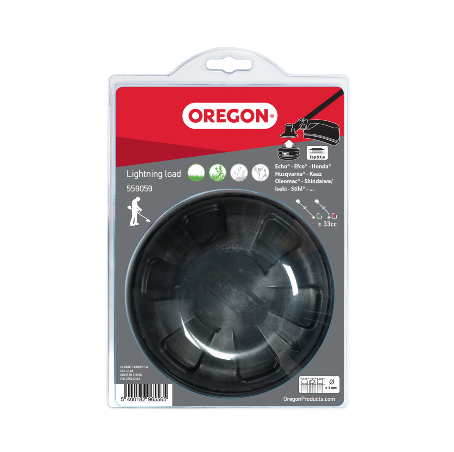Oregon draadkop bosmaaier & bosmaaier Lightning Laadkop 130 mm - bij KOX online bestellen | 559059