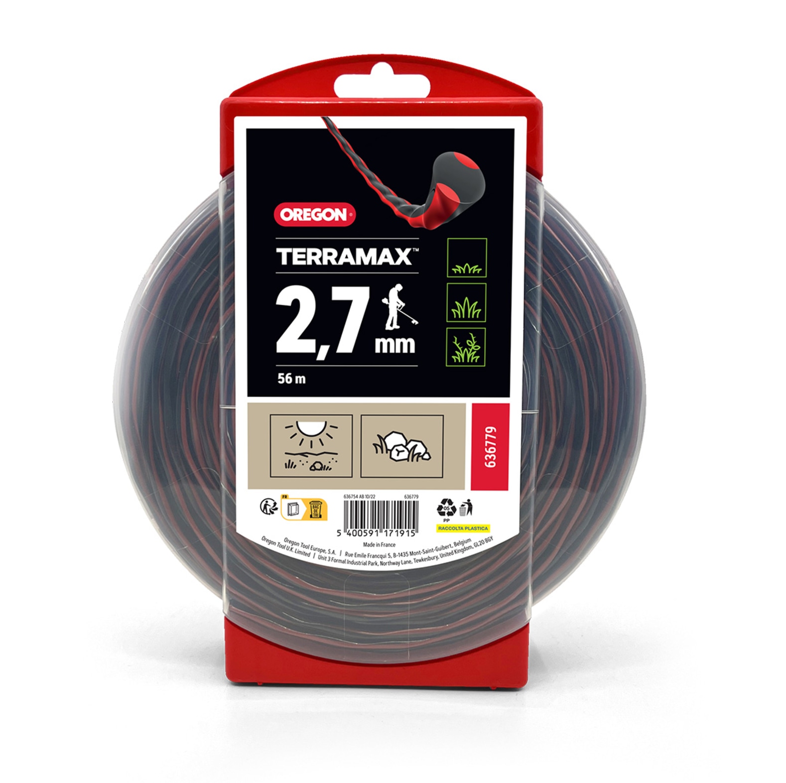 Oregon fil de dbroussailleuse Terramax - commander en ligne chez KOX | 636779-00