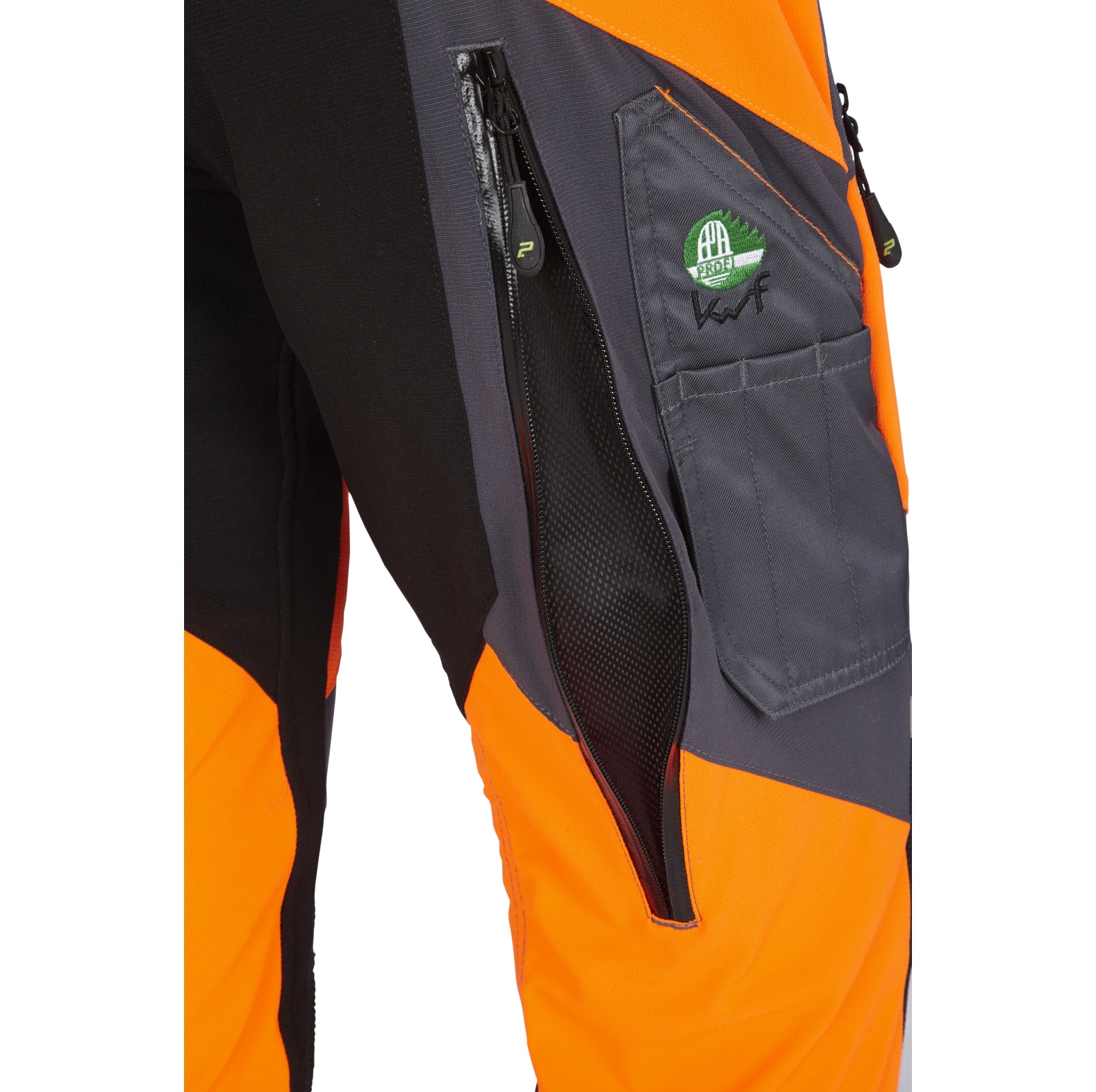 PSS Schnittschutzhose X-treme Air Orange/Grau - bei KOX online bestellen | XX71210