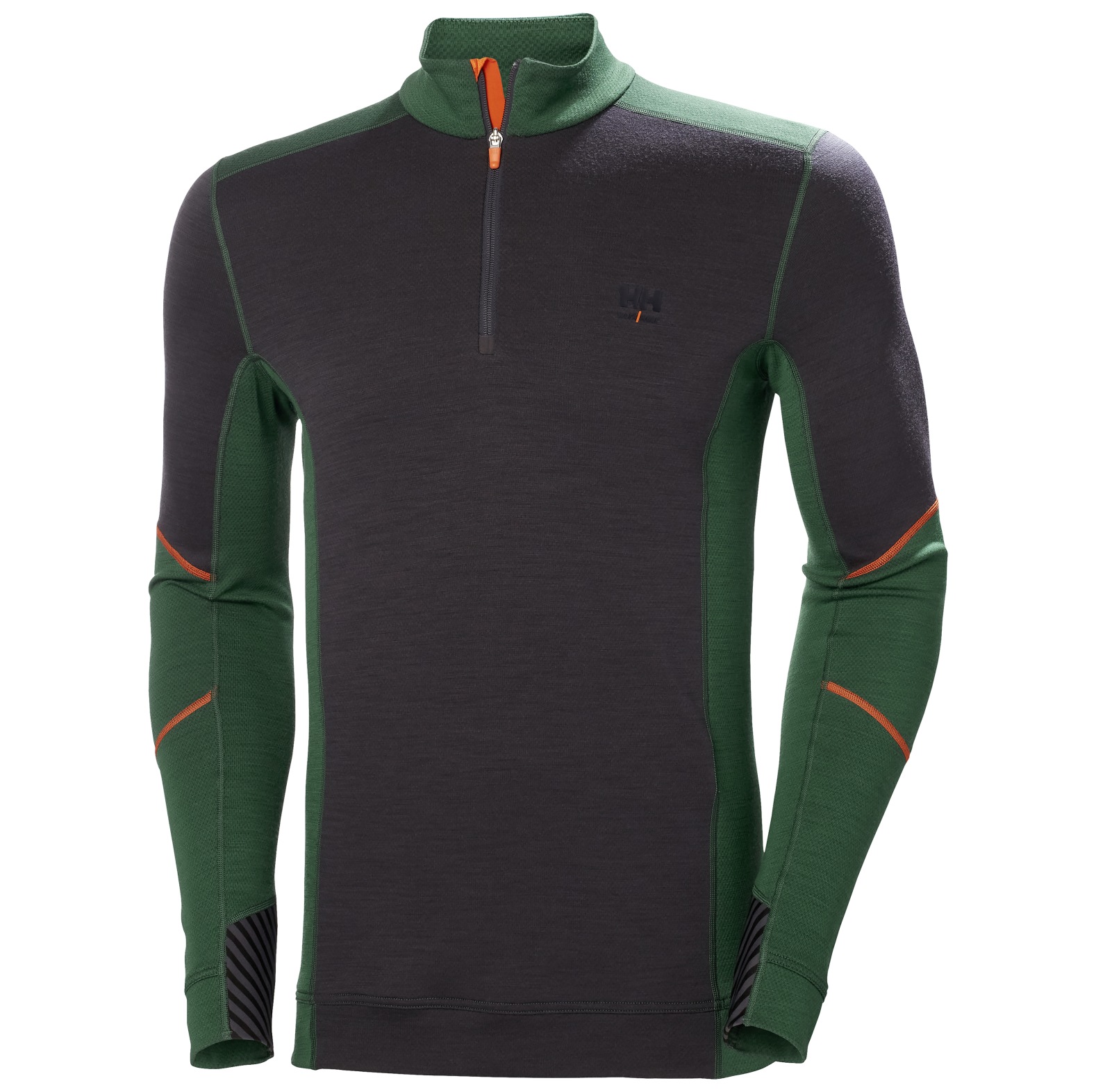 Helly Hansen Funktionshirt Lifa Merino langarm Green Ebony - bei KOX online bestellen | XXHH75107GR 