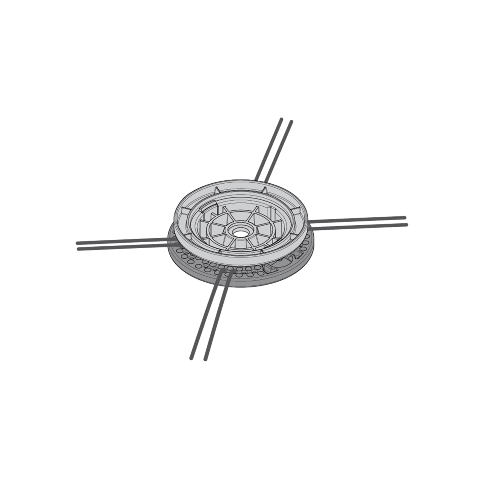 Tecomec Multifunktion Fadenkopf OCP140 - bei KOX online bestellen | XX50909021