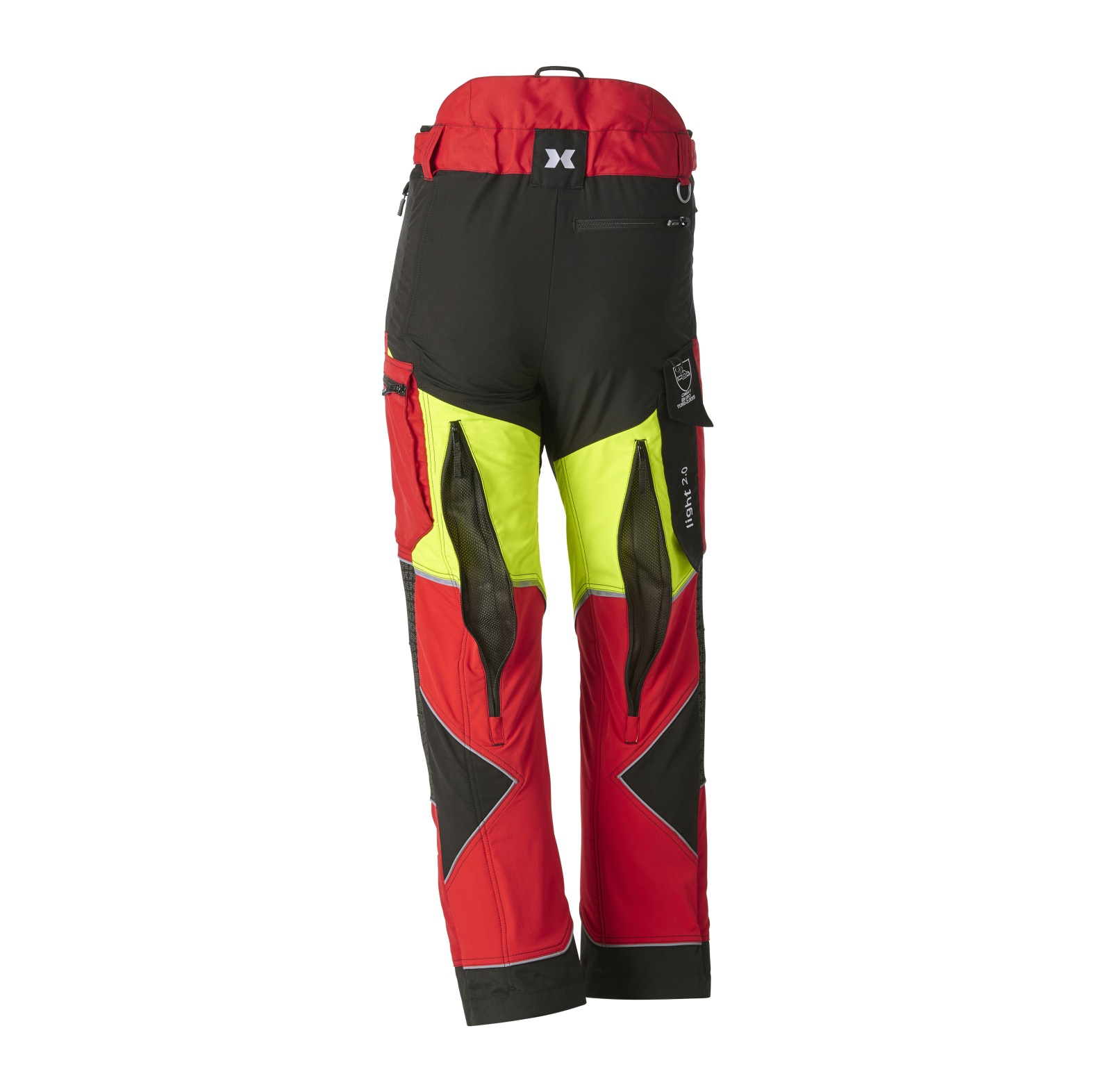 KOX Schnittschutzhose Light 2.0 Rot/Gelb - bei KOX online bestellen | XX71237-110