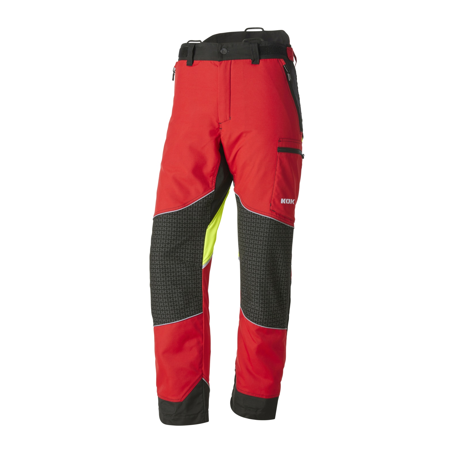  KOX Schnittschutzhose Light 2.0 Rot/Gelb - bei KOX online bestellen | XX71237-110 