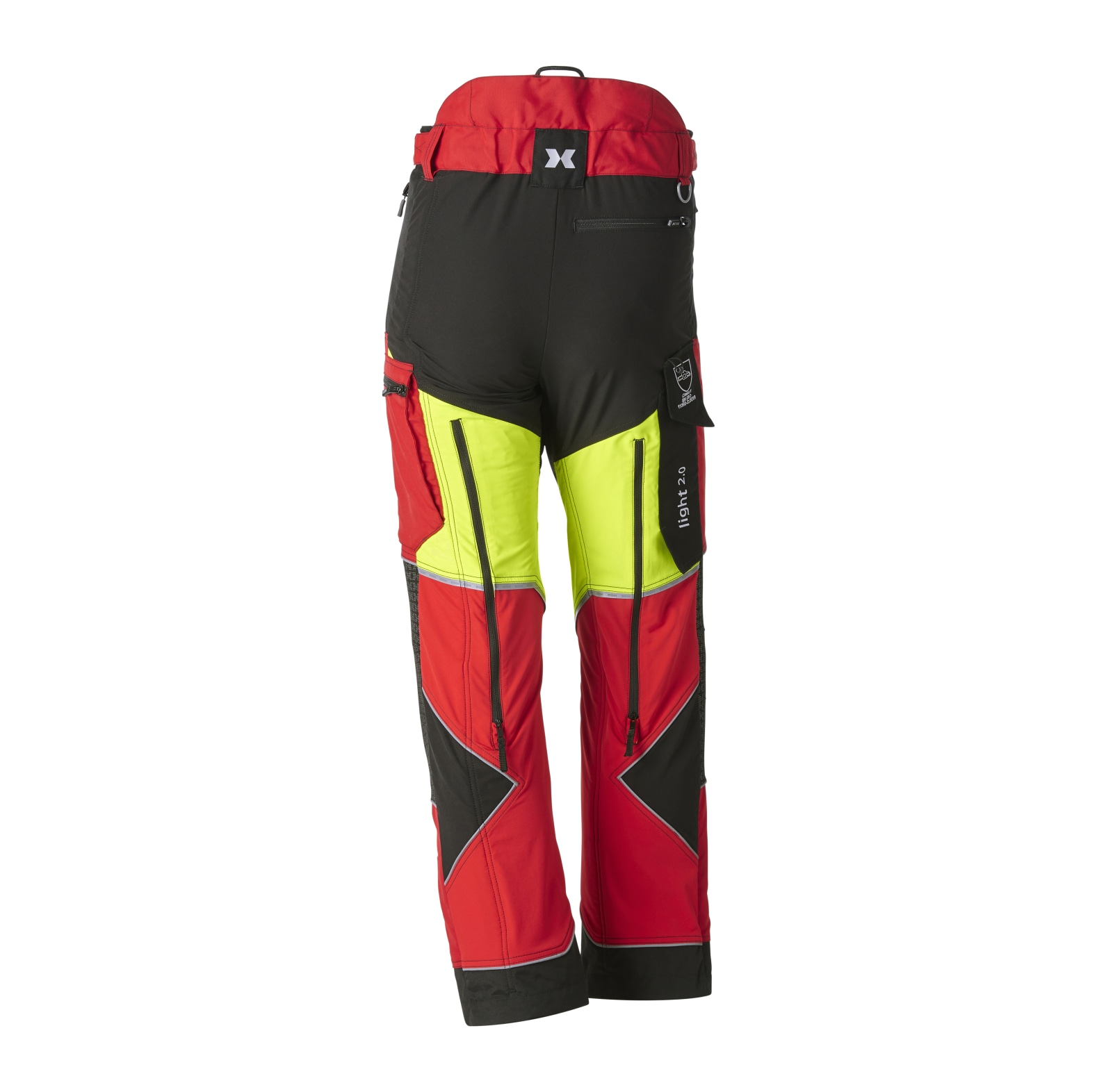 KOX Schnittschutzhose Light 2.0 Rot/Gelb - bei KOX online bestellen | XX71237-110