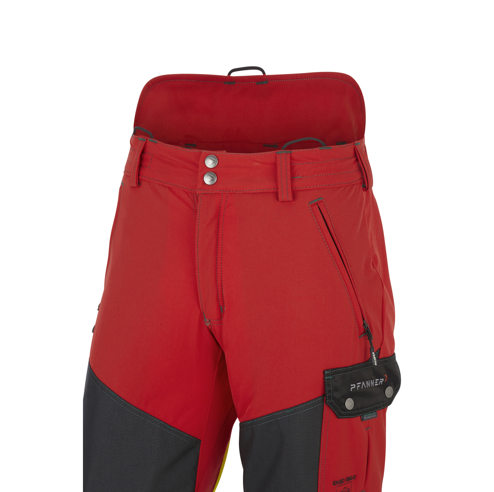 PFANNER Gladiator� Keprotec 2.5 Schnittschutzhose Rot - bei KOX online bestellen | XX71241
