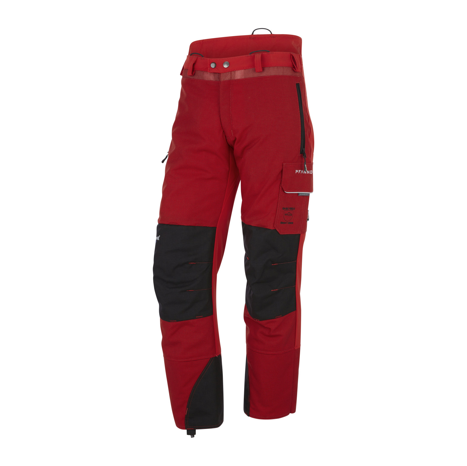 PFANNER Schnittschutzhose Ventilation Typ A 2.5 Rot - bei KOX online bestellen | XX71243