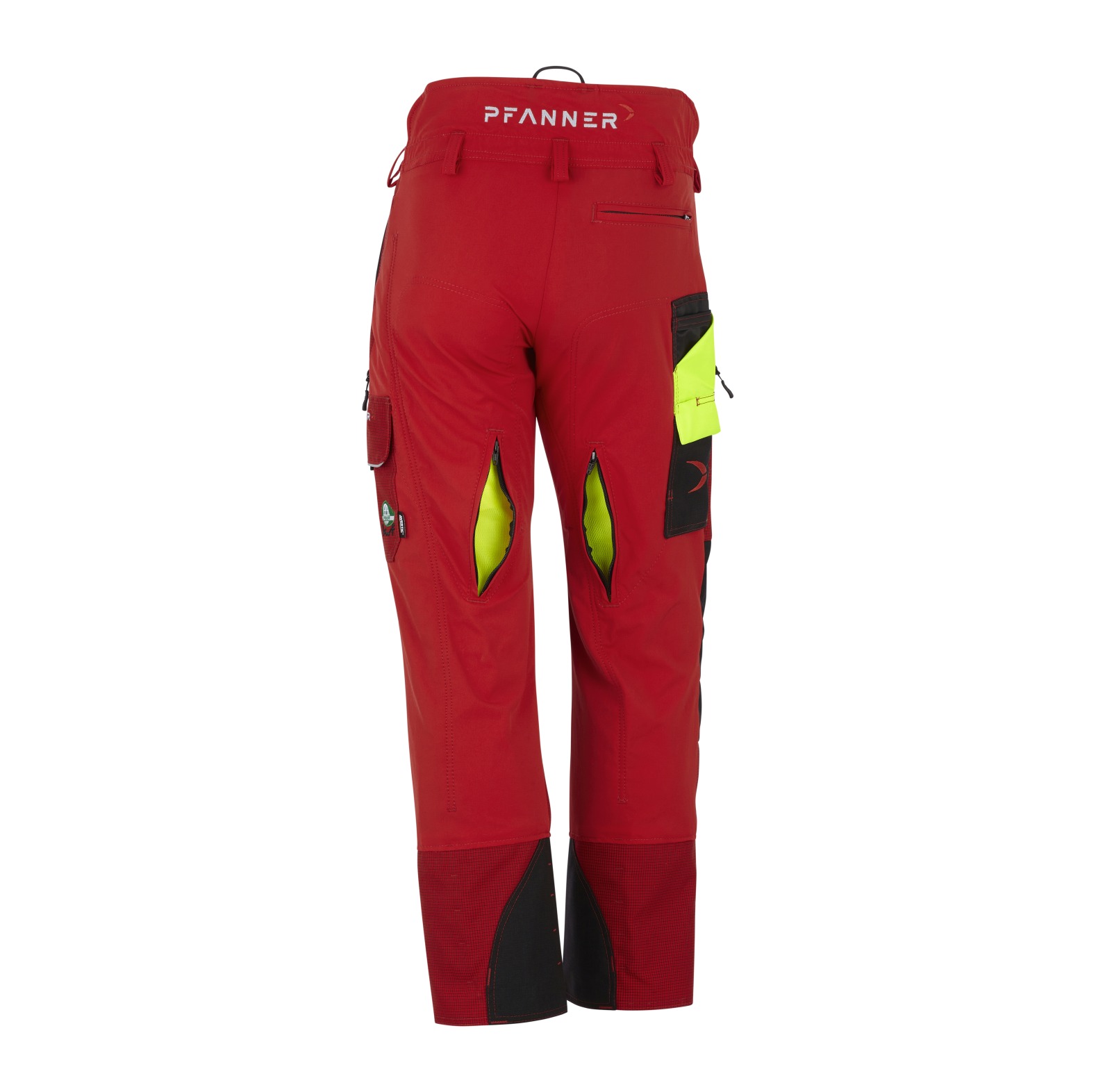 PFANNER Schnittschutzhose Ventilation Typ A 2.5 Rot - bei KOX online bestellen | XX71243