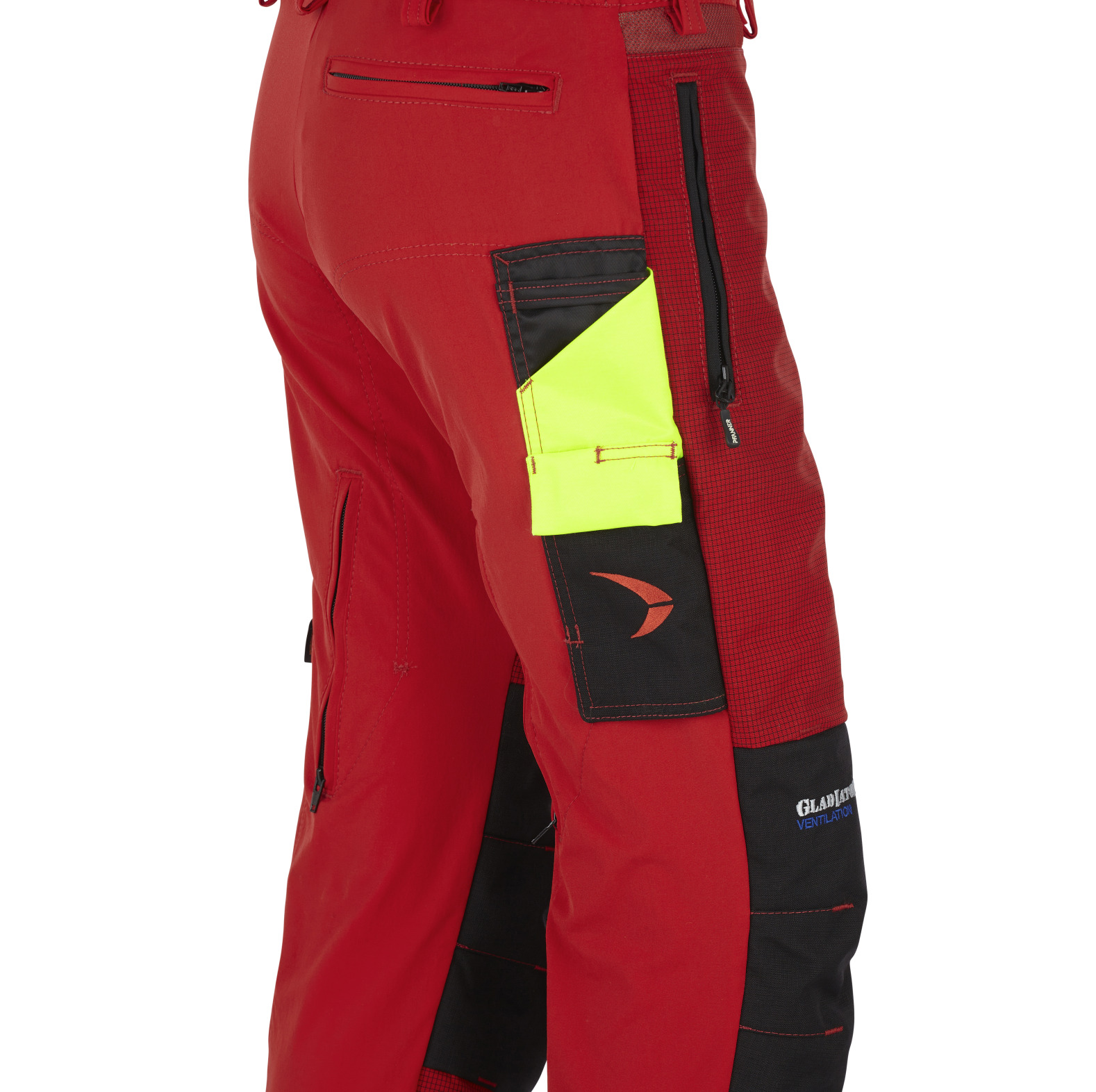 PFANNER Schnittschutzhose Ventilation Typ A 2.5 Rot - bei KOX online bestellen | XX71243
