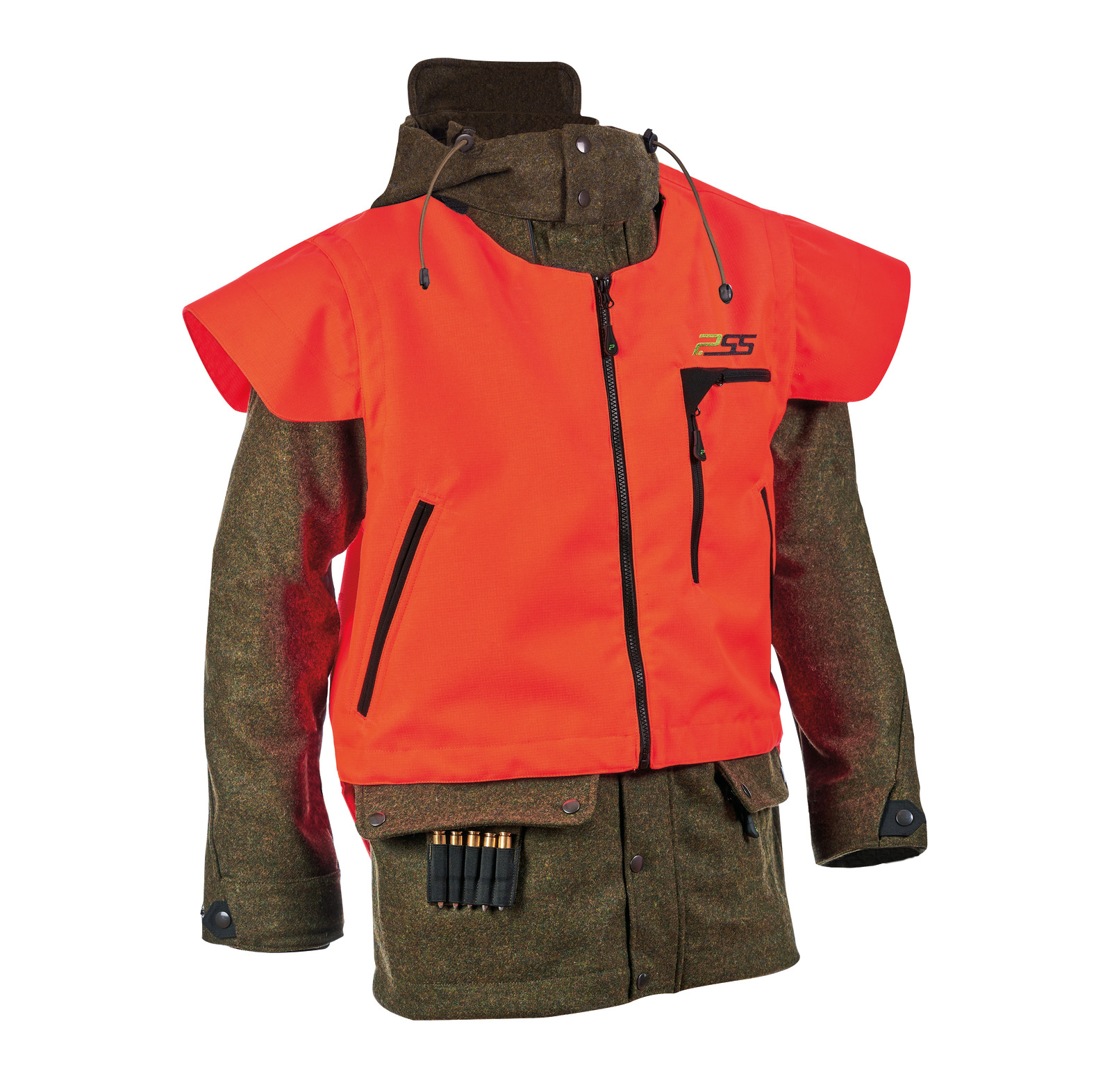  PSS Signal Cordura Weste X-treme EN 20471 Neonrot - bei KOX online bestellen | XX71436 