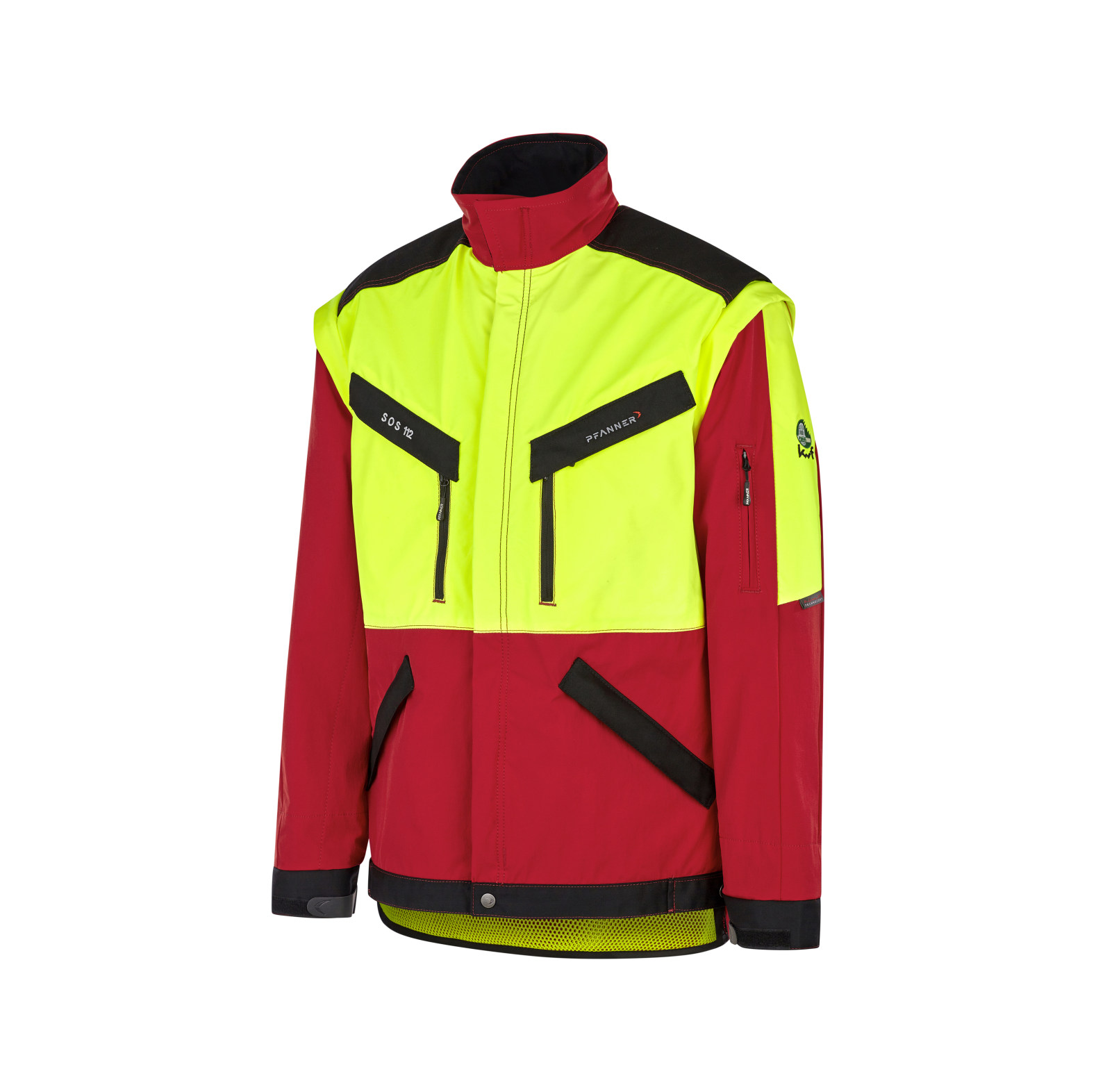 PFANNER Forstjacke KlimaAIR Rot/Neongelb - bei KOX online bestellen | XX71437