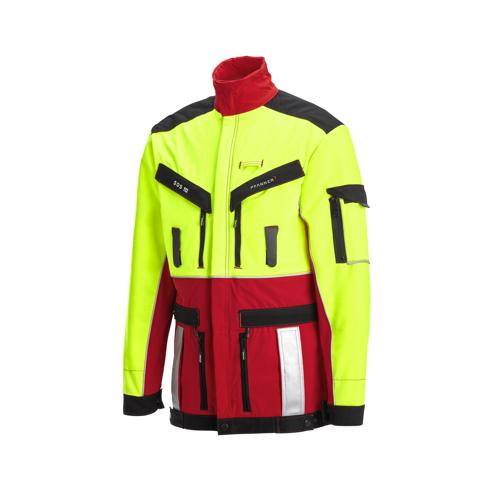 PFANNER Nachsuchejacke Gladiator Rot/Neongelb - bei KOX online bestellen | XX71438
