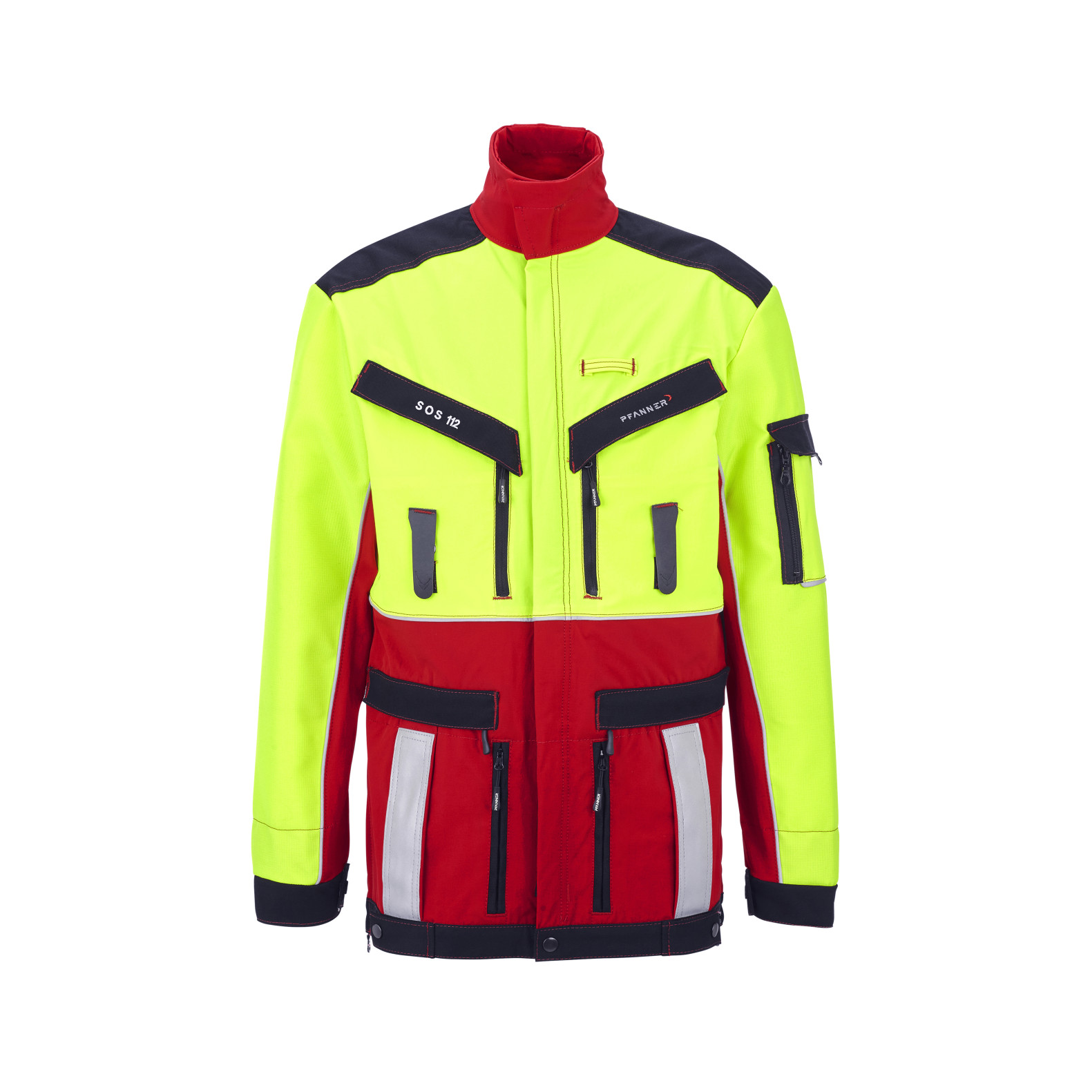 PFANNER Nachsuchejacke Gladiator Rot/Neongelb - bei KOX online bestellen | XX71438