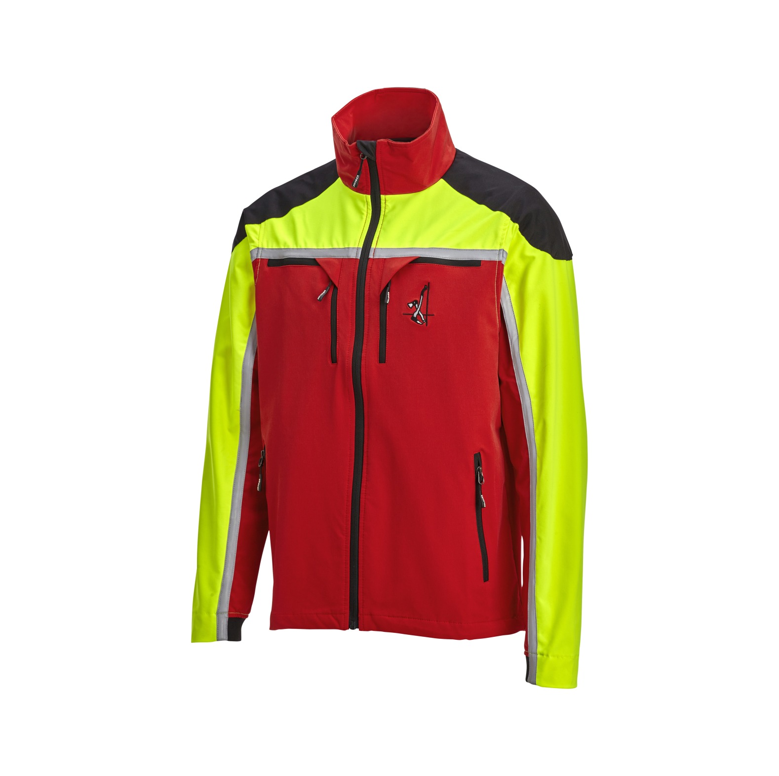 PFANNER Forstjacke Forest Light Rot/Neongelb - bei KOX online bestellen | XX71439