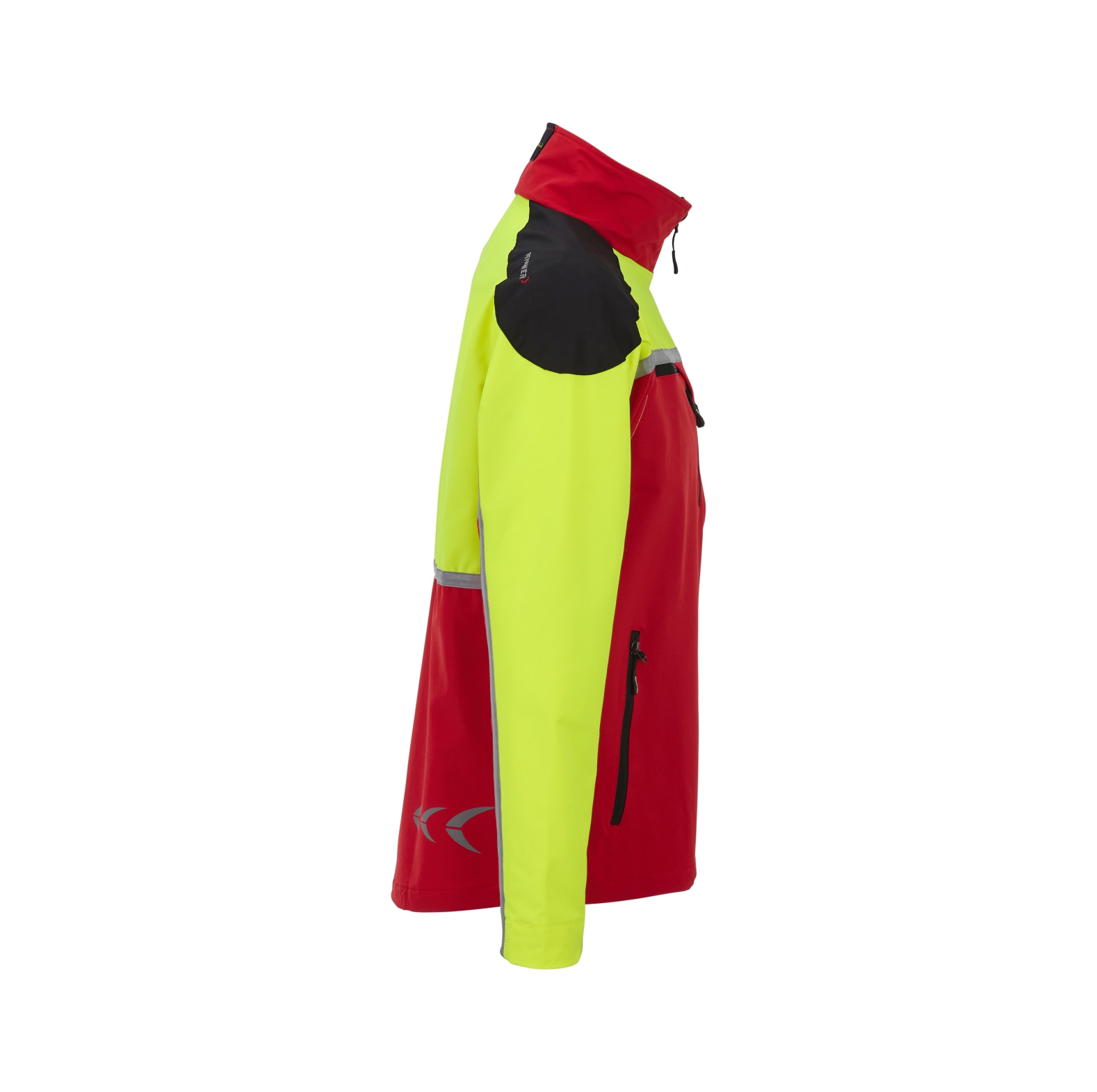PFANNER Forstjacke Forest Light Rot/Neongelb - bei KOX online bestellen | XX71439