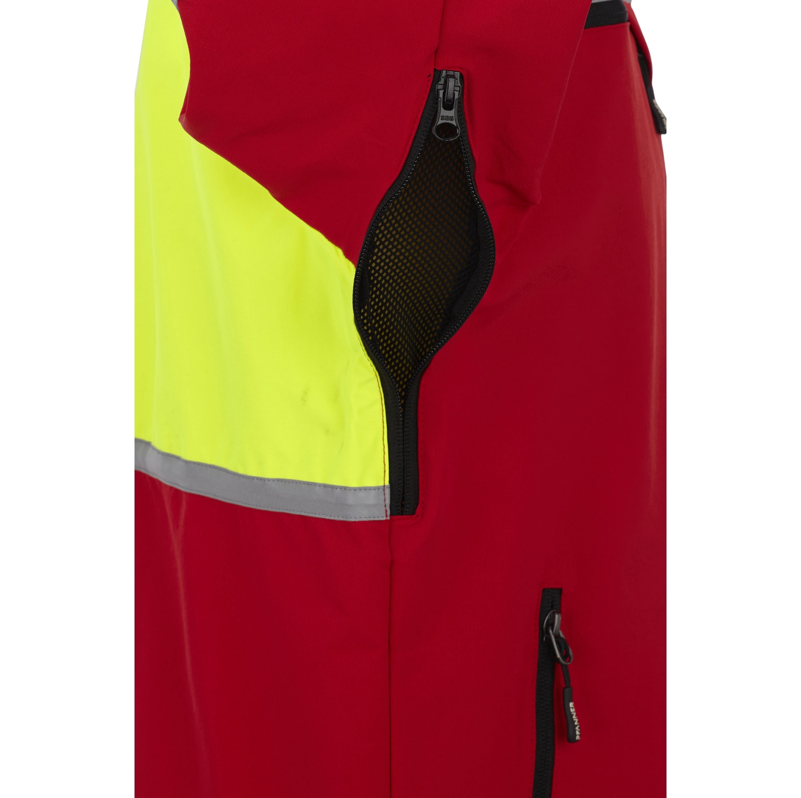 PFANNER Forstjacke Forest Light Rot/Neongelb - bei KOX online bestellen | XX71439