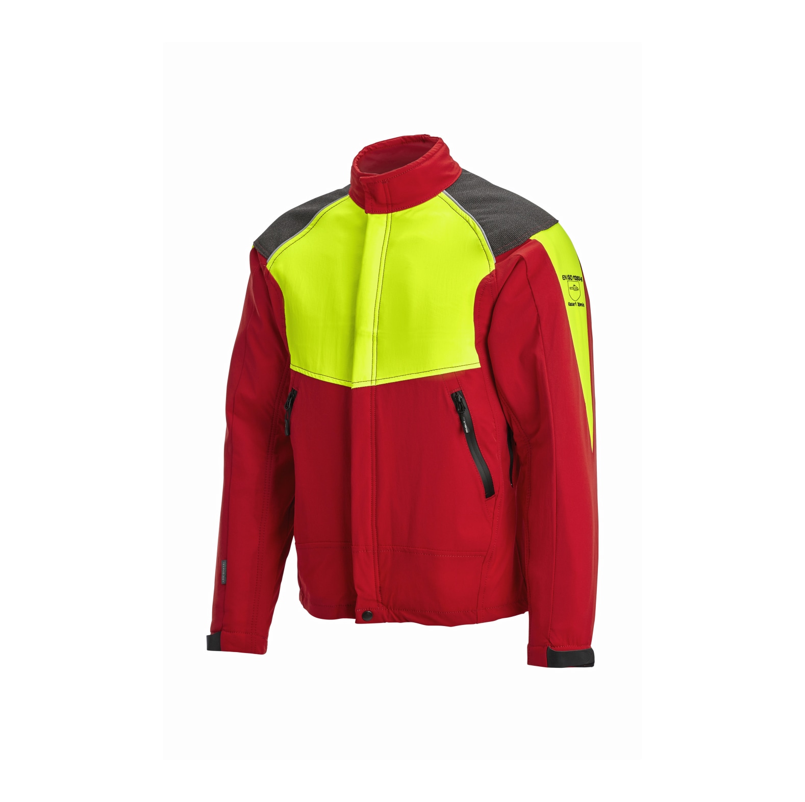 PFANNER Schnittschutzjacke StretchAIR Rot/Neongelb - bei KOX online bestellen | XX71440