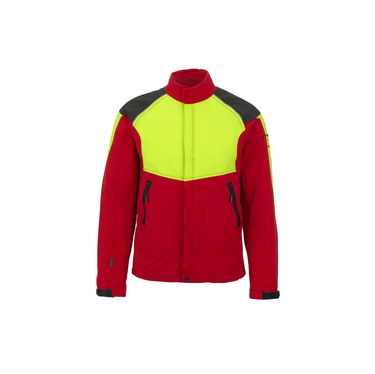 PFANNER Schnittschutzjacke StretchAIR Rot/Neongelb - bei KOX online bestellen | XX71440