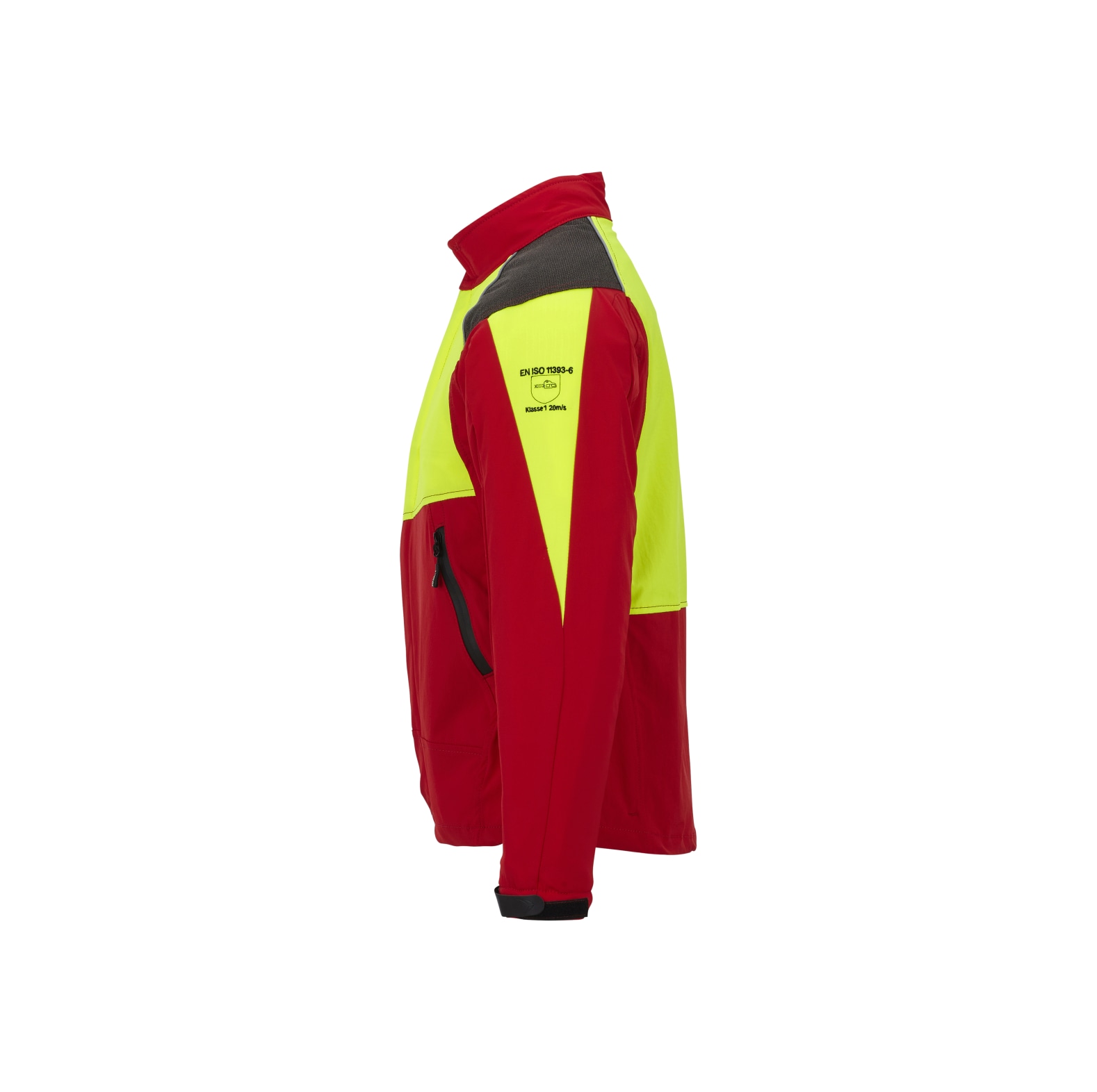 PFANNER Schnittschutzjacke StretchAIR Rot/Neongelb - bei KOX online bestellen | XX71440