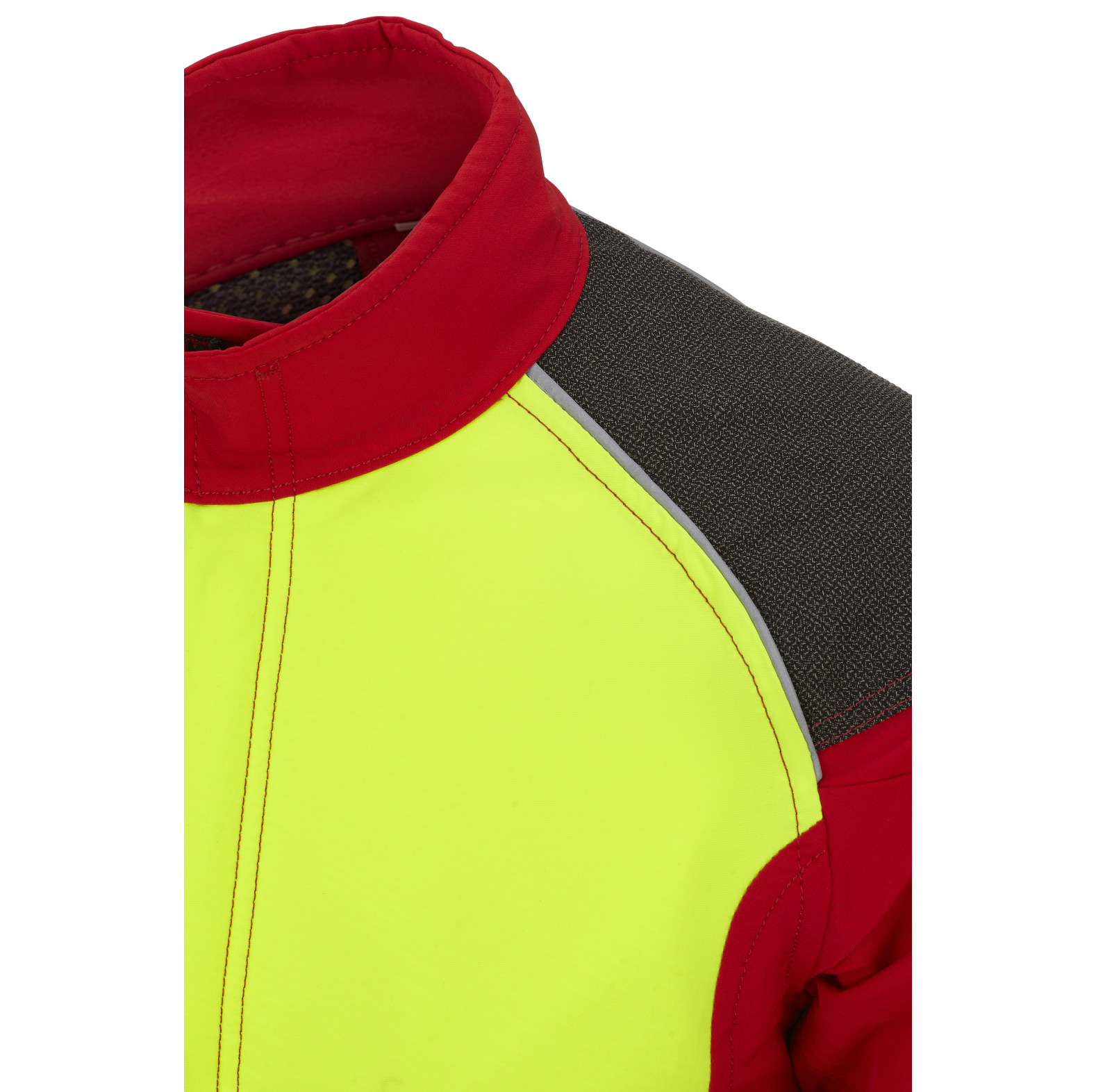 PFANNER Schnittschutzjacke StretchAIR Rot/Neongelb - bei KOX online bestellen | XX71440