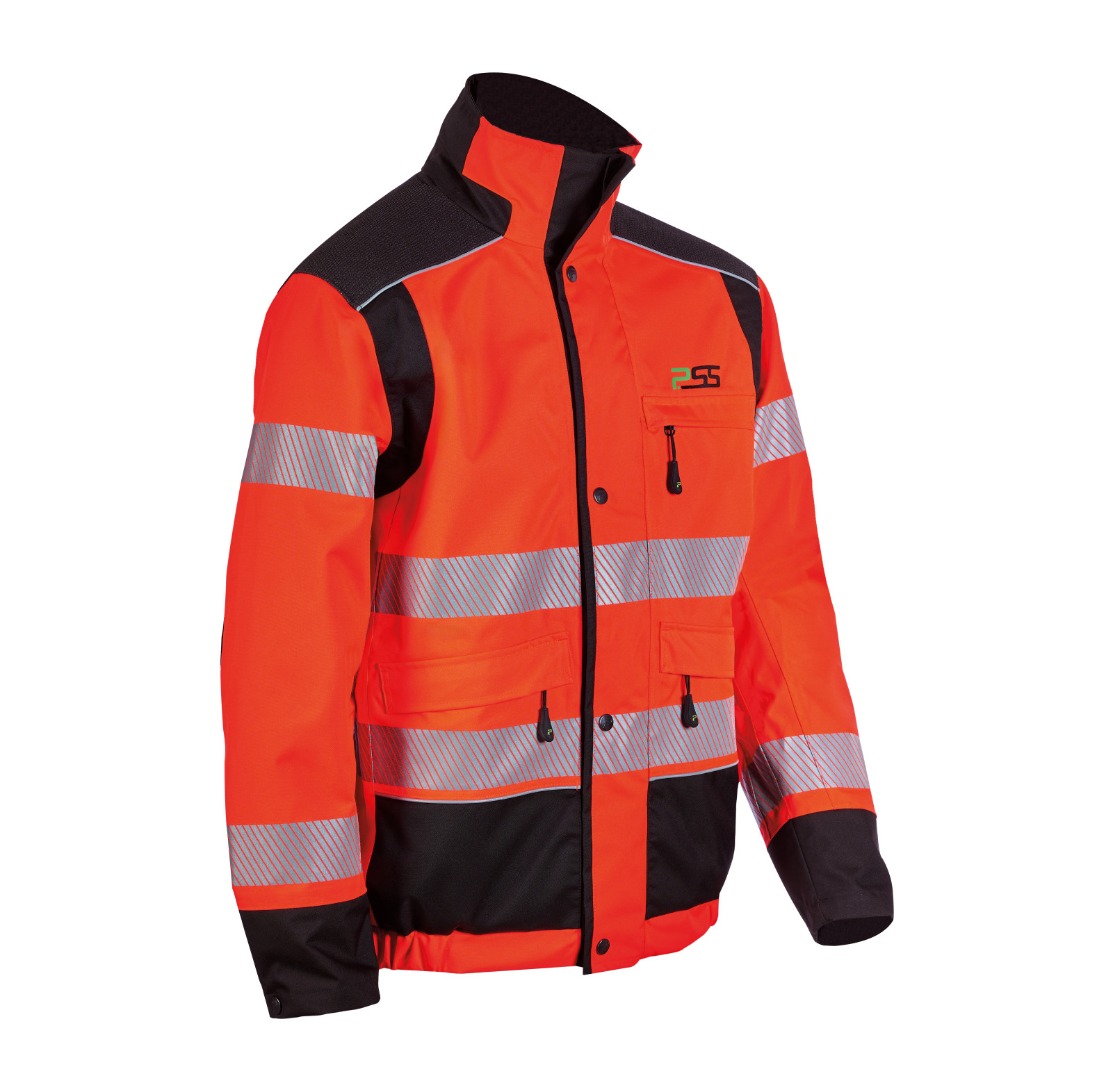 PSS regenjas X-treme Rain EN 20471 oranje/zwart - bij KOX online bestellen | XX72413