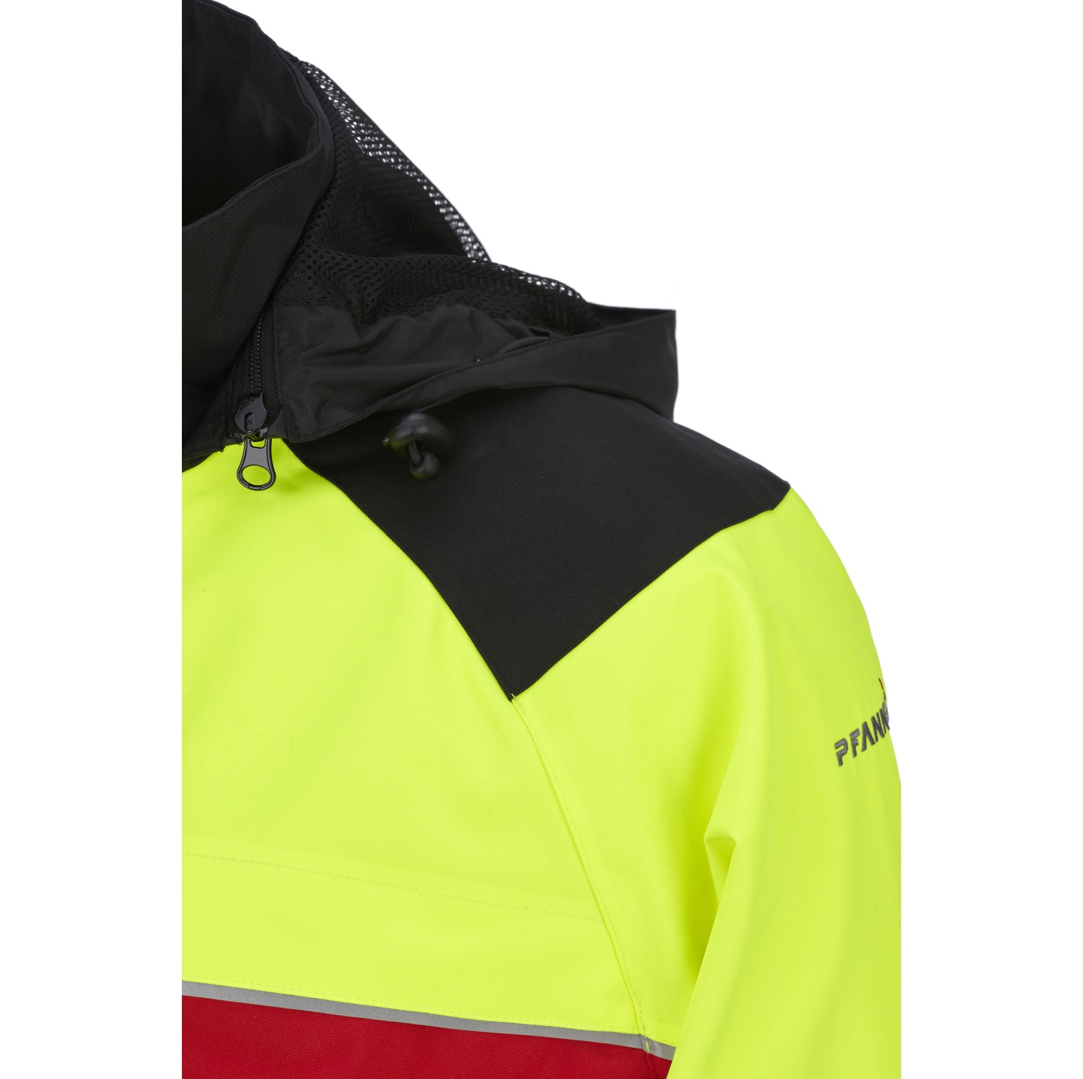 PFANNER Regenjacke Nanoshield HiVis Rot/Neongelb - bei KOX online bestellen | XX72414