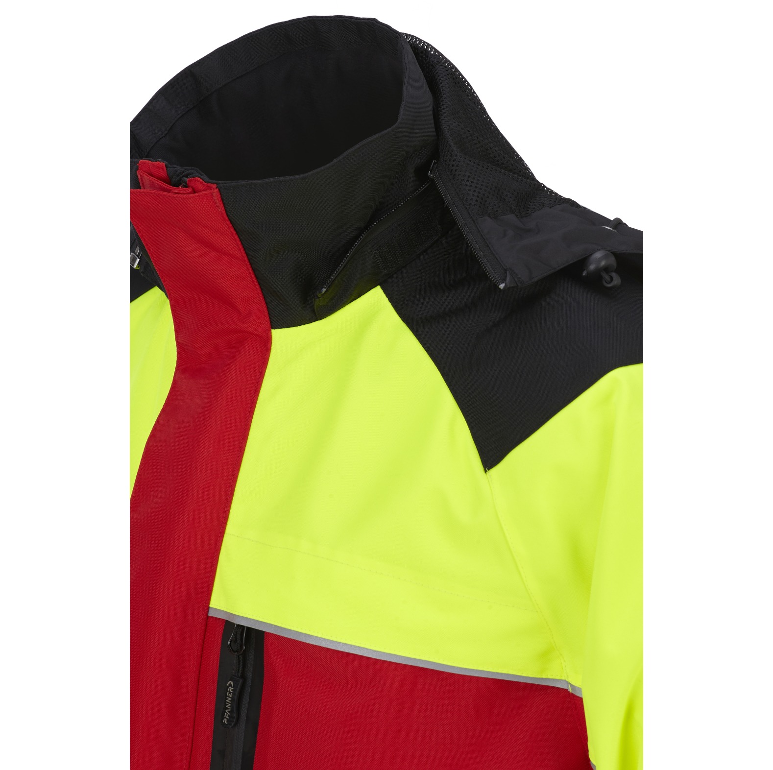 PFANNER Regenjacke Nanoshield HiVis Rot/Neongelb - bei KOX online bestellen | XX72414