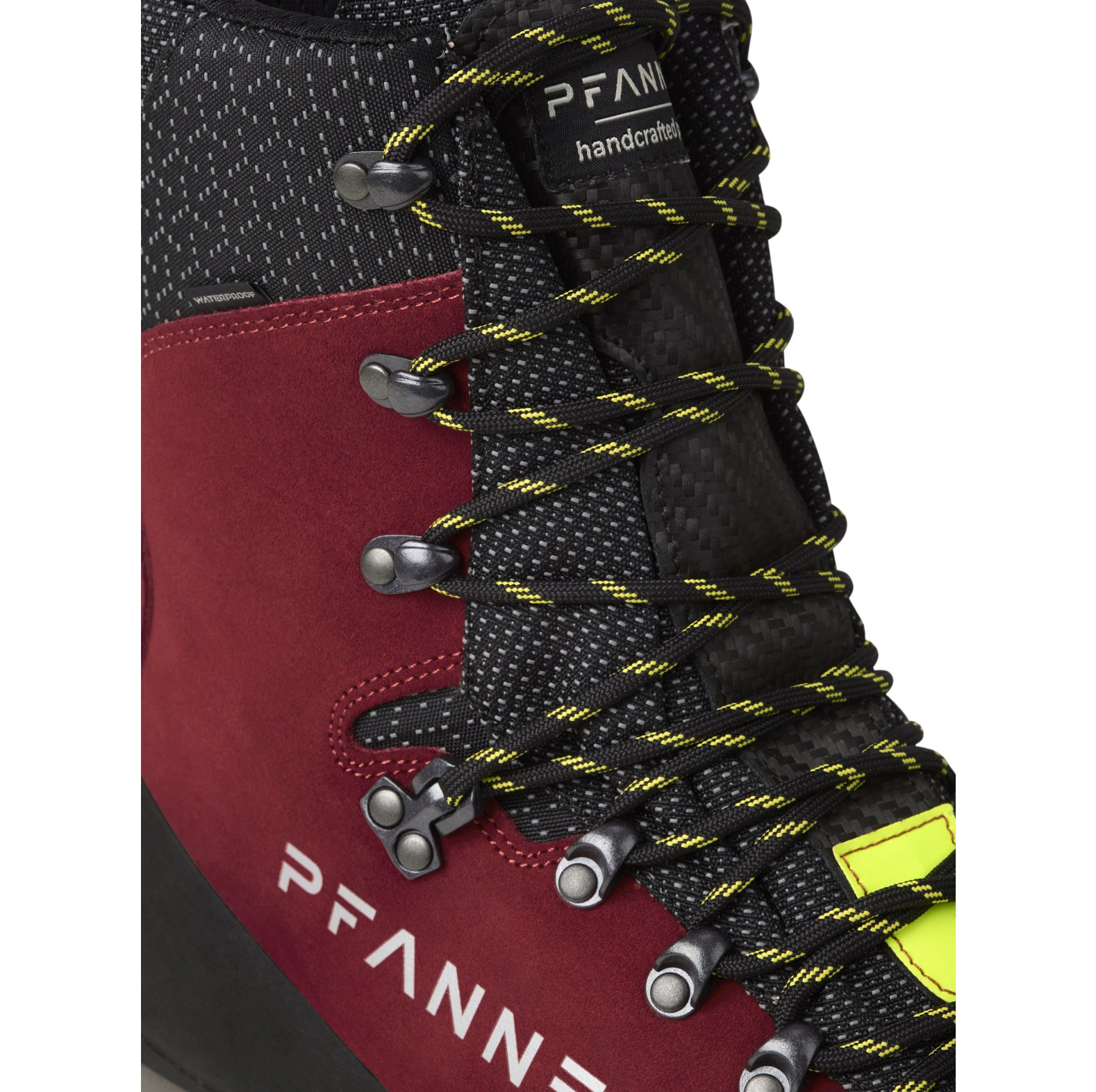 PFANNER Schnittschutzstiefel Nanoshield Silvretta Schwarz/Rot - bei KOX online bestellen | XX73144