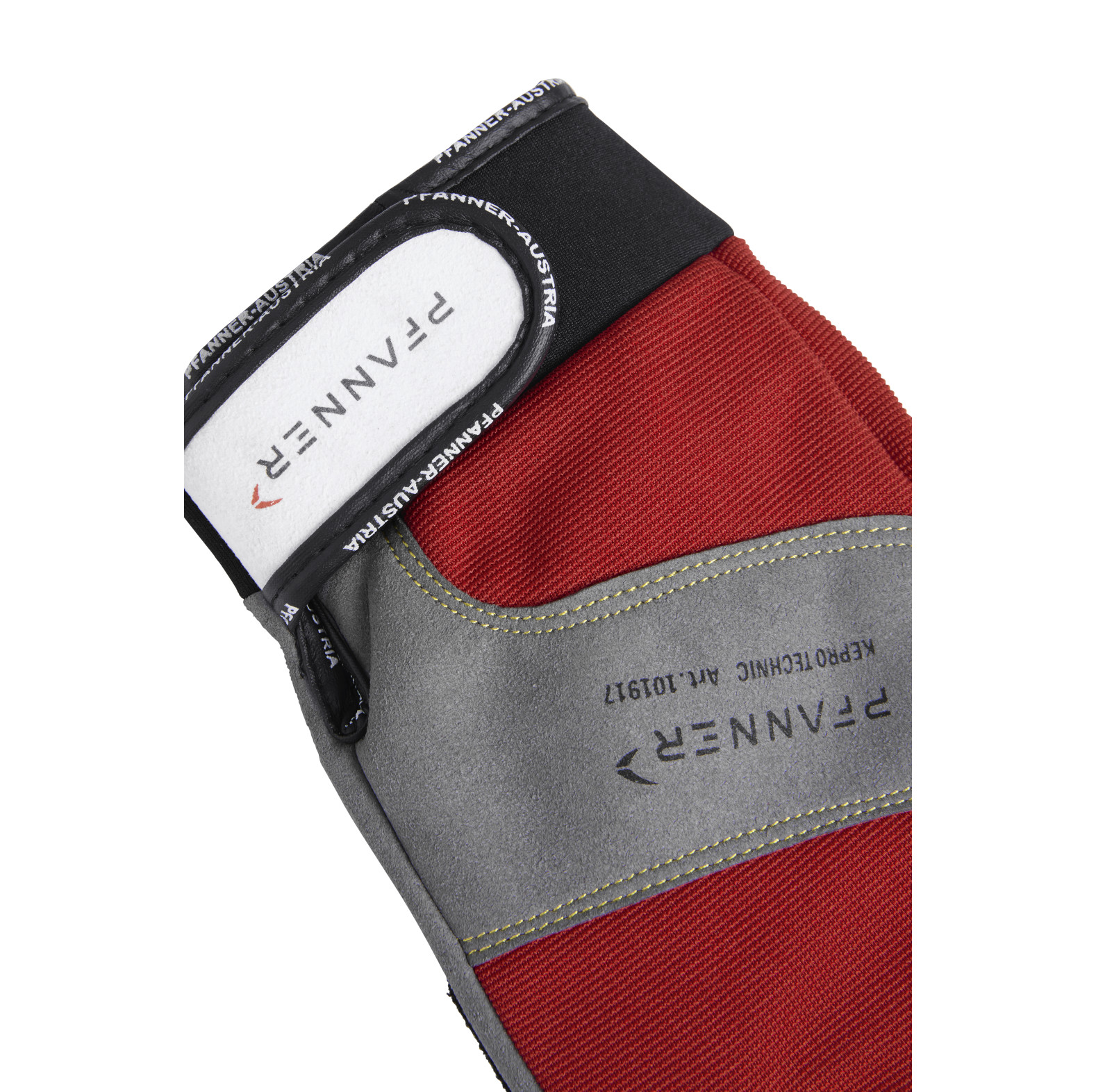PFANNER StretchFlex KeproTechnic bosbouwhandschoenen grijs/rood - bij KOX online bestellen | XX75327