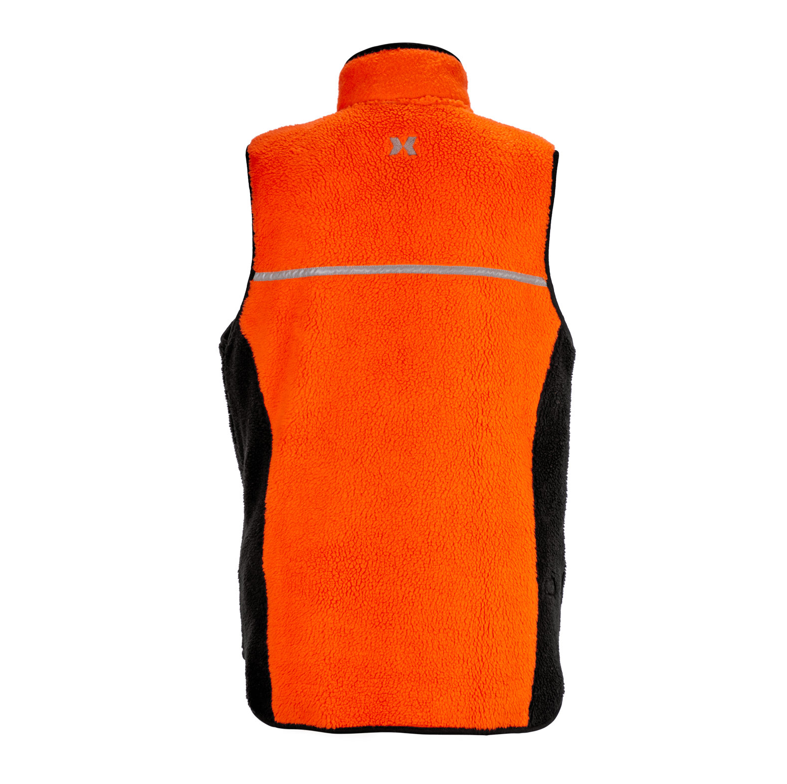 KOX Faserpelz-Weste Orange/Schwarz - bei KOX online bestellen | XX76147