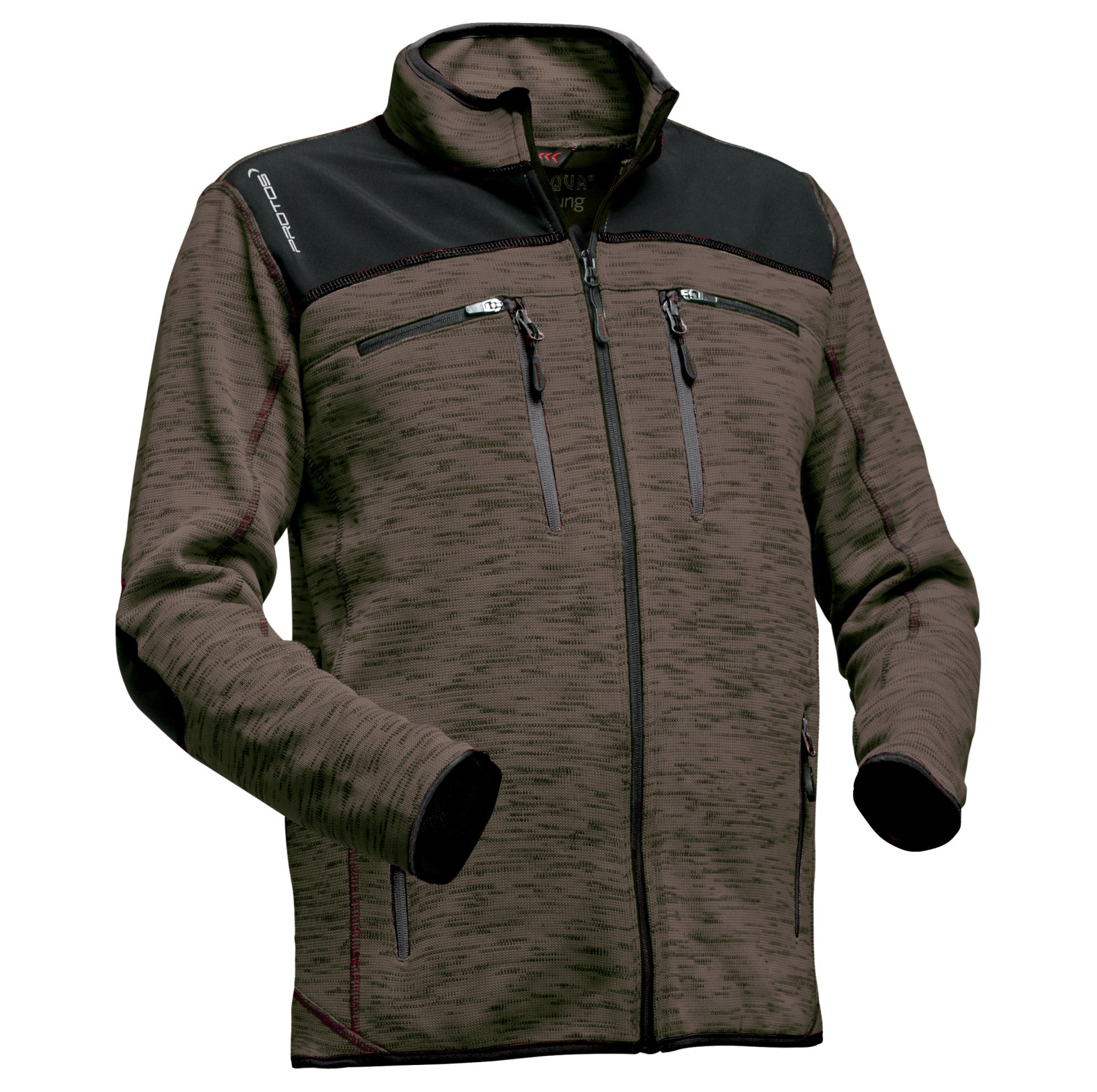 PROTOS� Fleecebrei-jas Inuit Gem�leerd groen - bij KOX online bestellen | XX76150