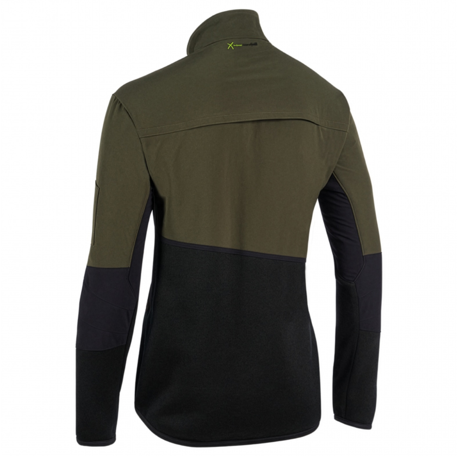 PSS Wollstrickjacke X-treme Nordfell Olivgr�n/Schwarz - bei KOX online bestellen | XX76160