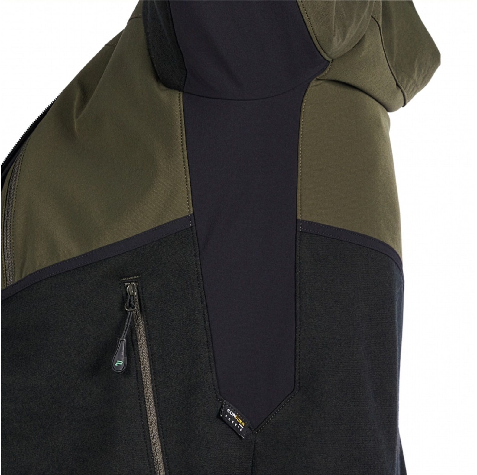 PSS Wollstrickjacke X-treme Nordfell Olivgr�n/Schwarz - bei KOX online bestellen | XX76160