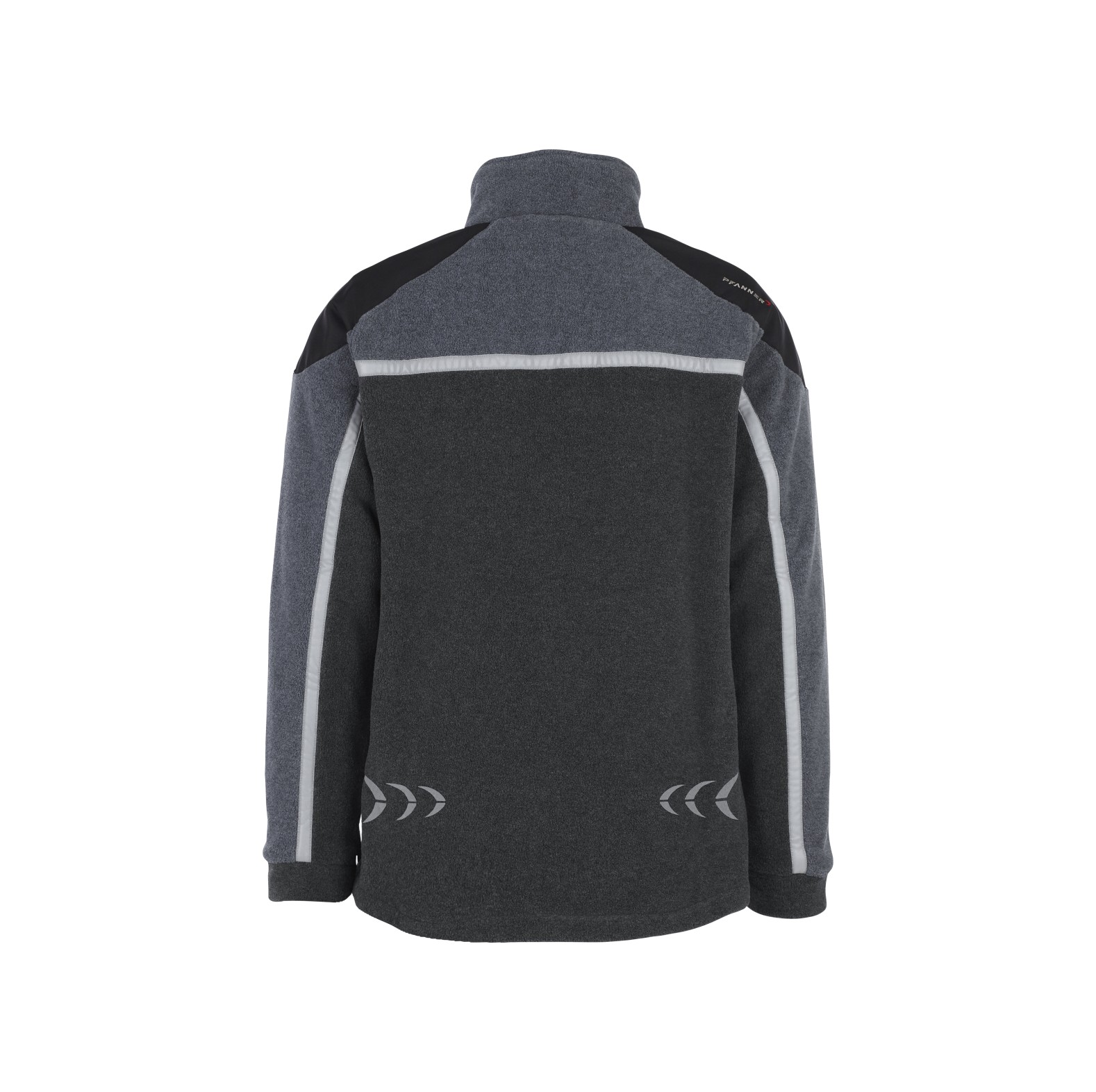 PFANNER Fleecejacke Jobby Colour Schwarz/Grau - bei KOX online bestellen | XX76165