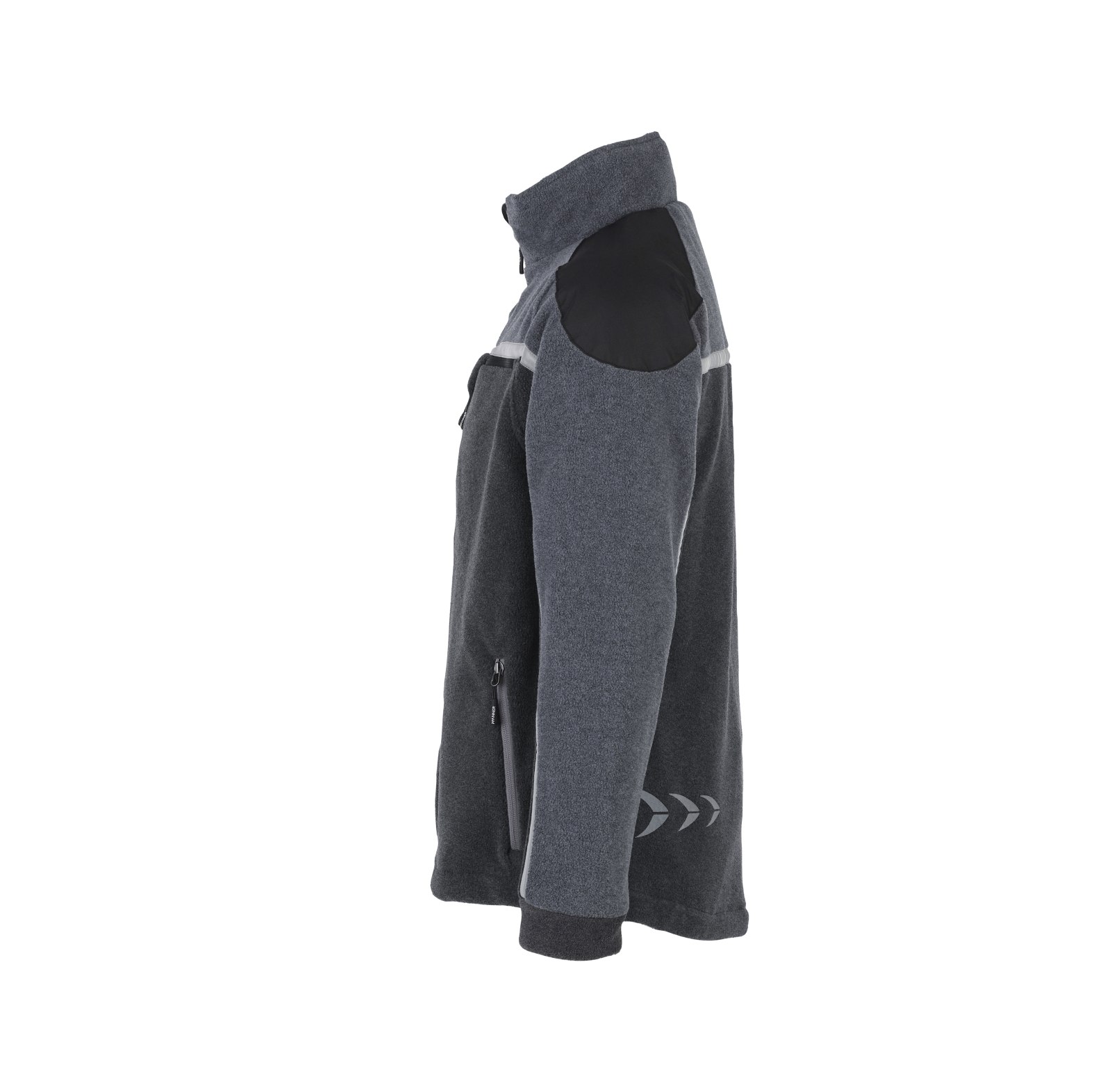 PFANNER Fleecejacke Jobby Colour Schwarz/Grau - bei KOX online bestellen | XX76165