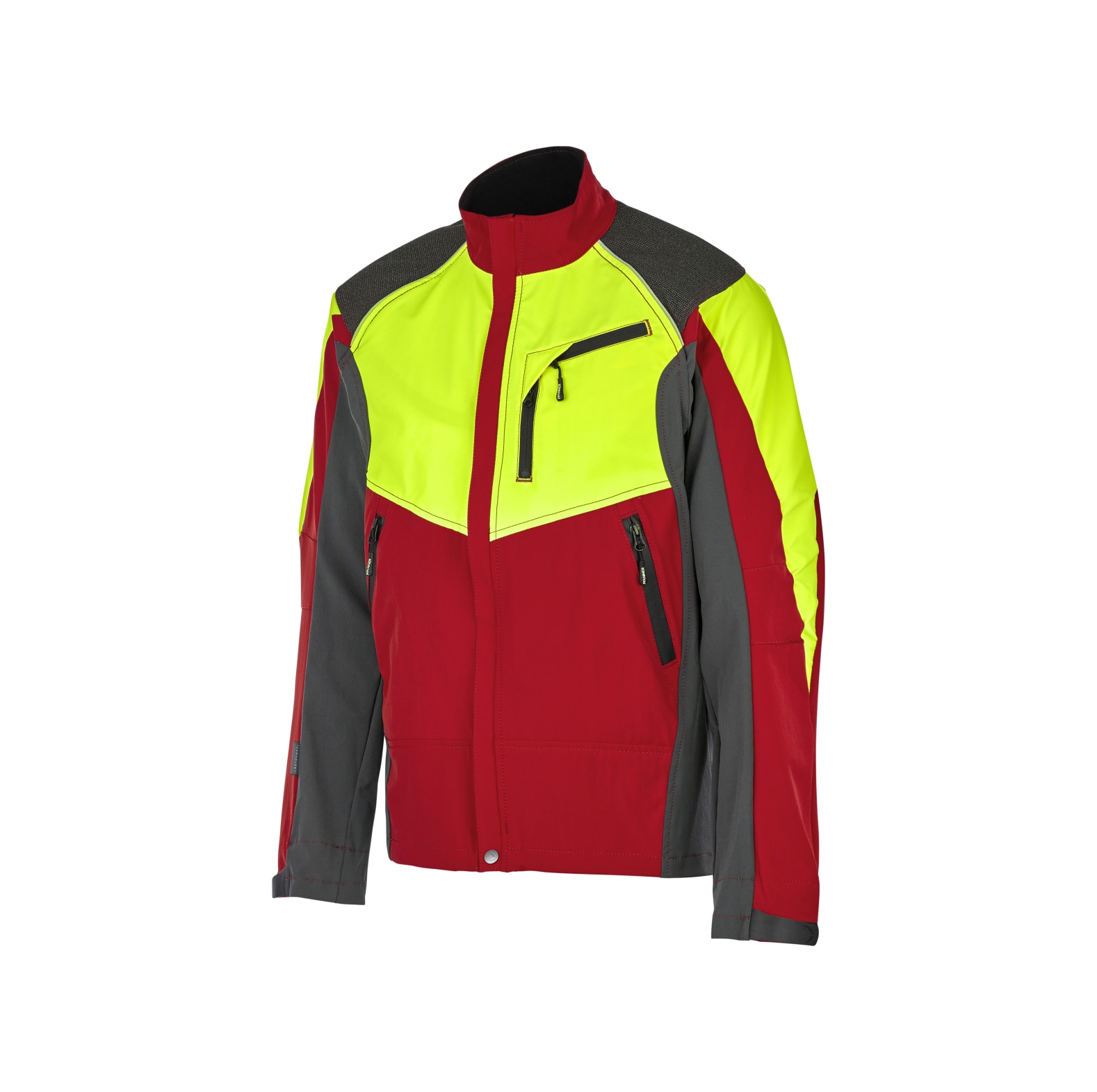 PFANNER Ventilation Forstjacke Rot/Neongelb - bei KOX online bestellen | XX76167