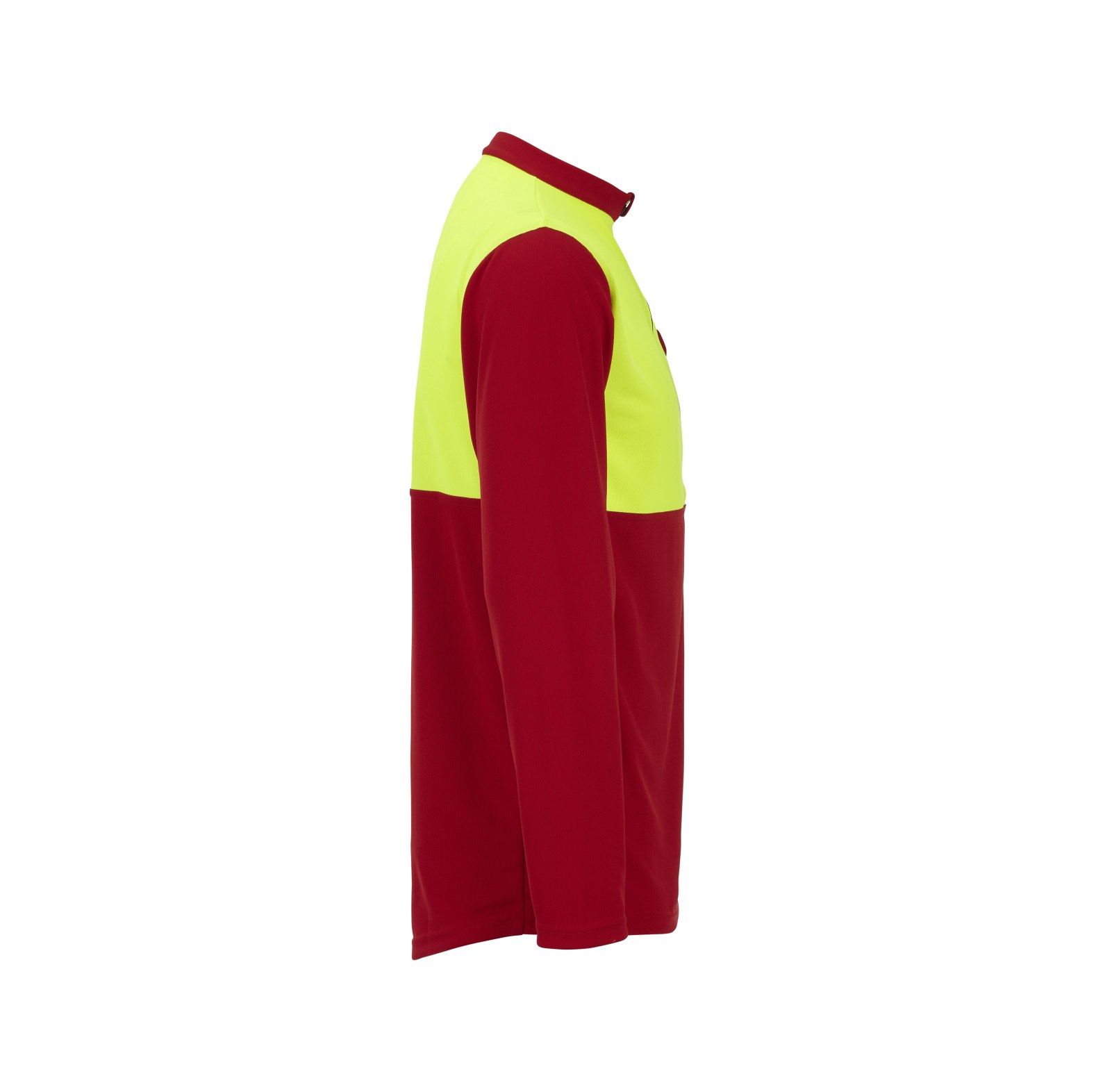 PFANNER Funktionsshirt Zipp Neck Langarm Rot/Neongelb - bei KOX online bestellen | XX77200