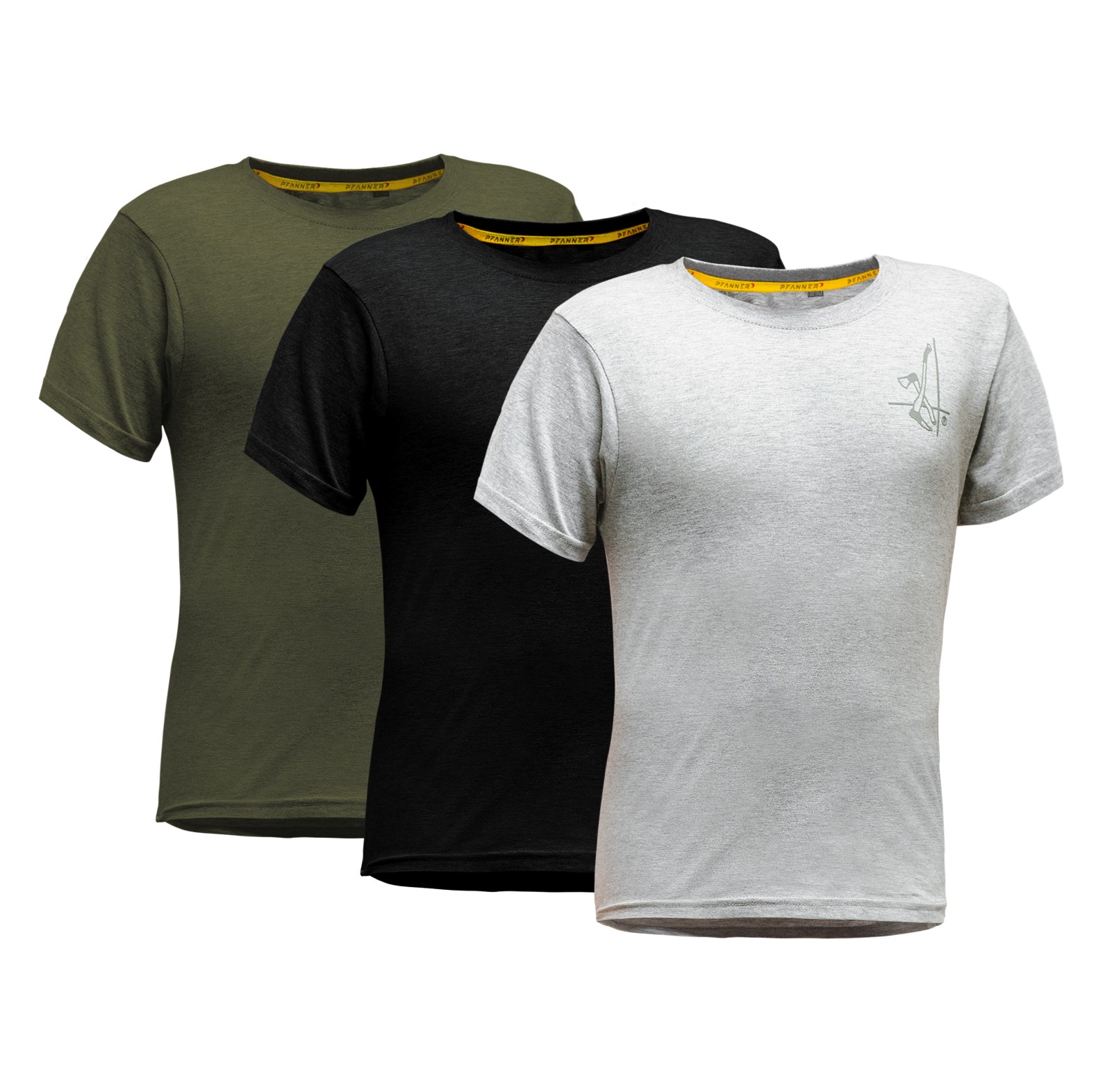  PFANNER T-Shirt 3er Set Holzer, Gr��e 2XL - bei KOX online bestellen | XX77201-05 