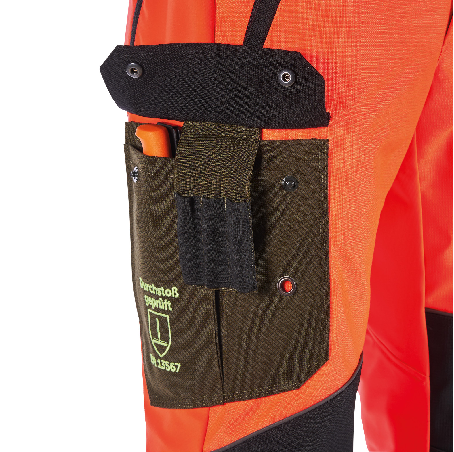 PSS Sauenschutzhose Xtreme Protect Neonrot/Grn - bei KOX online bestellen | XX78226