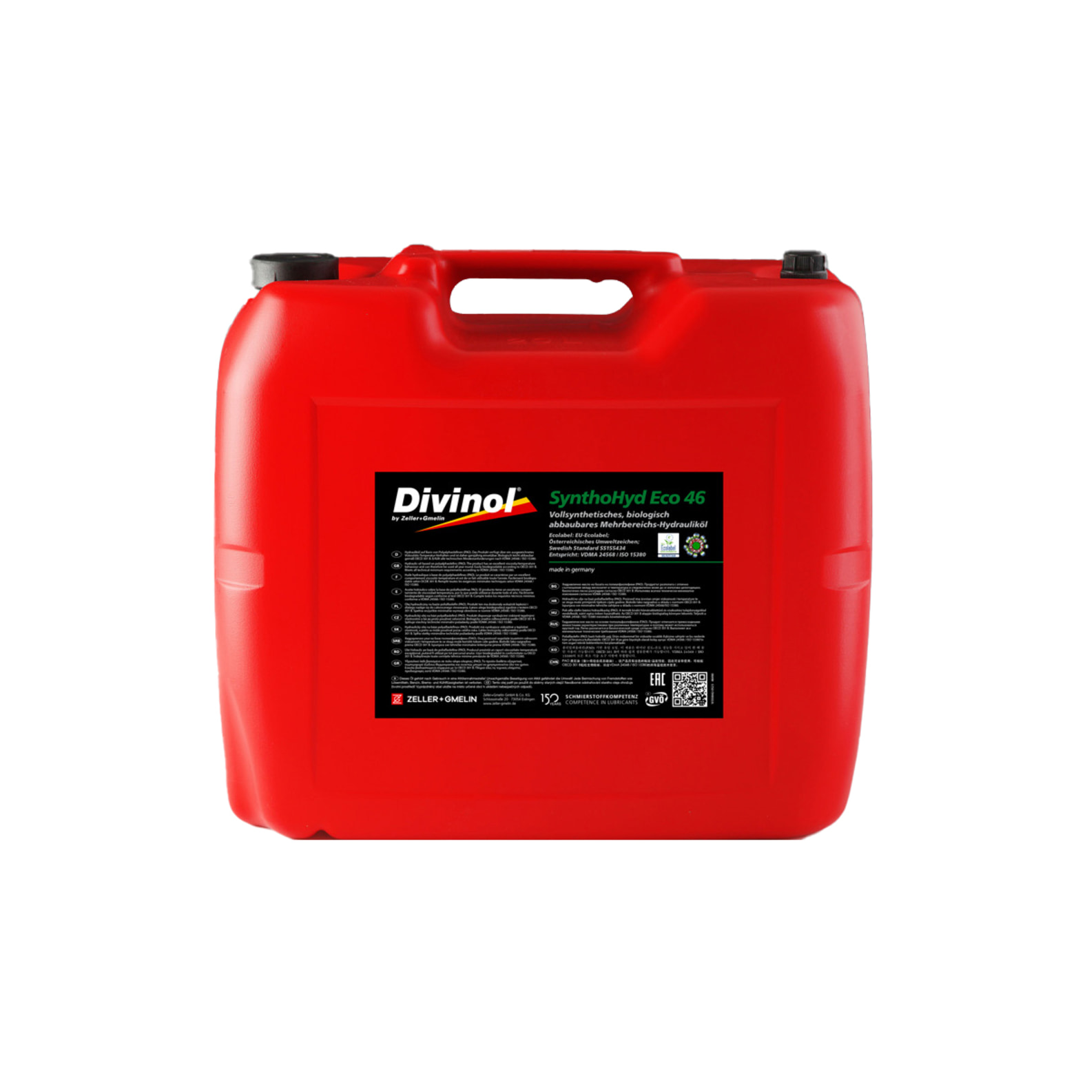  Divinol SynthoHyd Eco 46 20L - bij KOX online bestellen | XX9027-20 