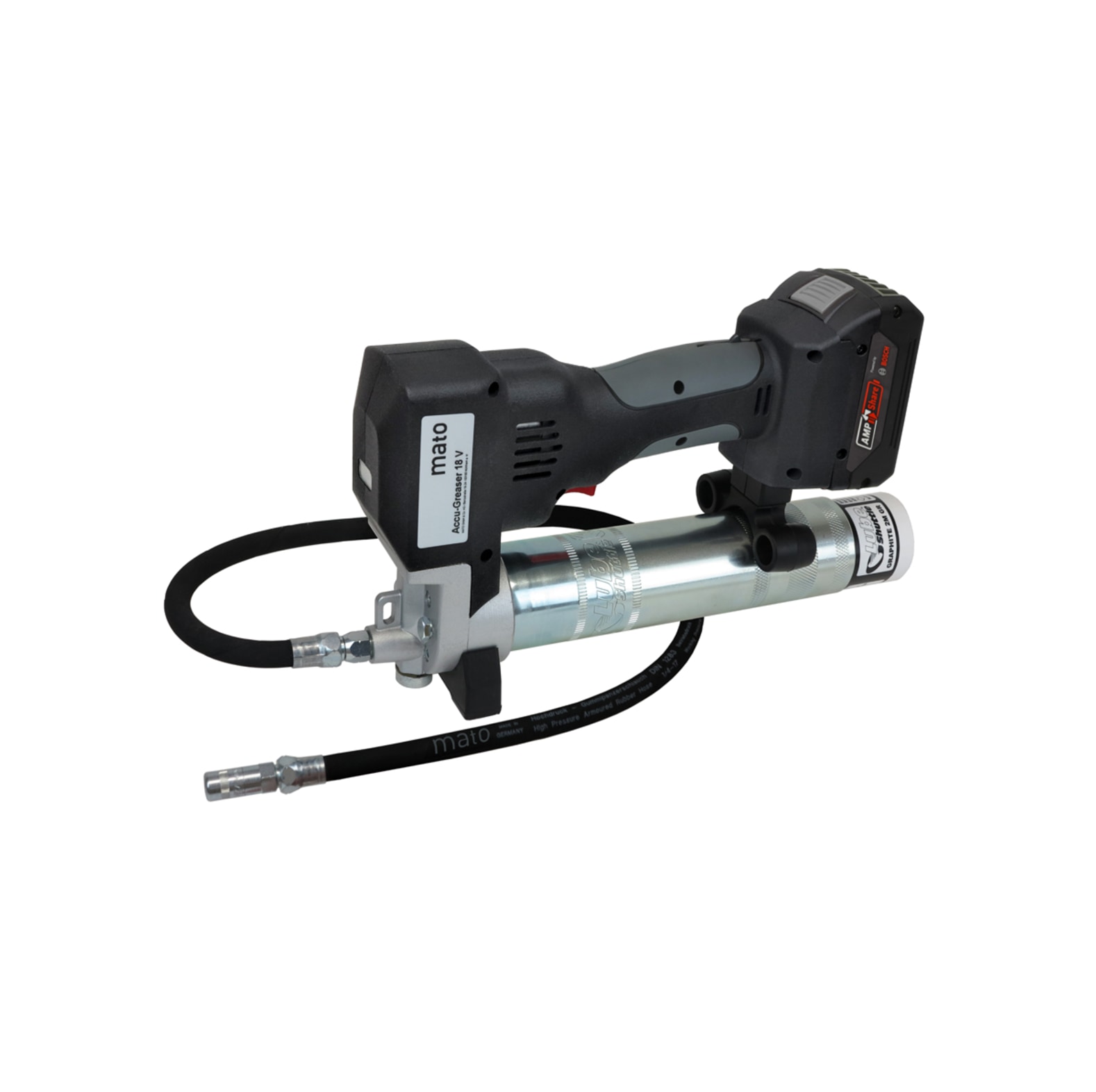  Mato Akku Fettpresse Accu-Greaser 18 V Professional-LS - bei KOX online bestellen | XX9066-AG-LS-PR 