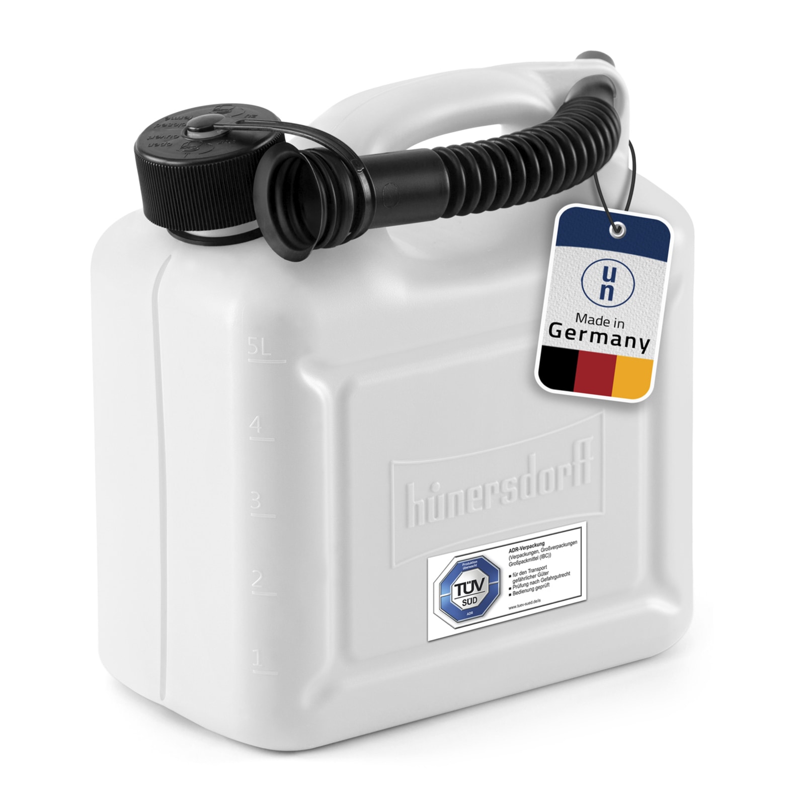 H�nersdorff Brandstofkan 5 L transparant - bij KOX online bestellen | XX9515-T