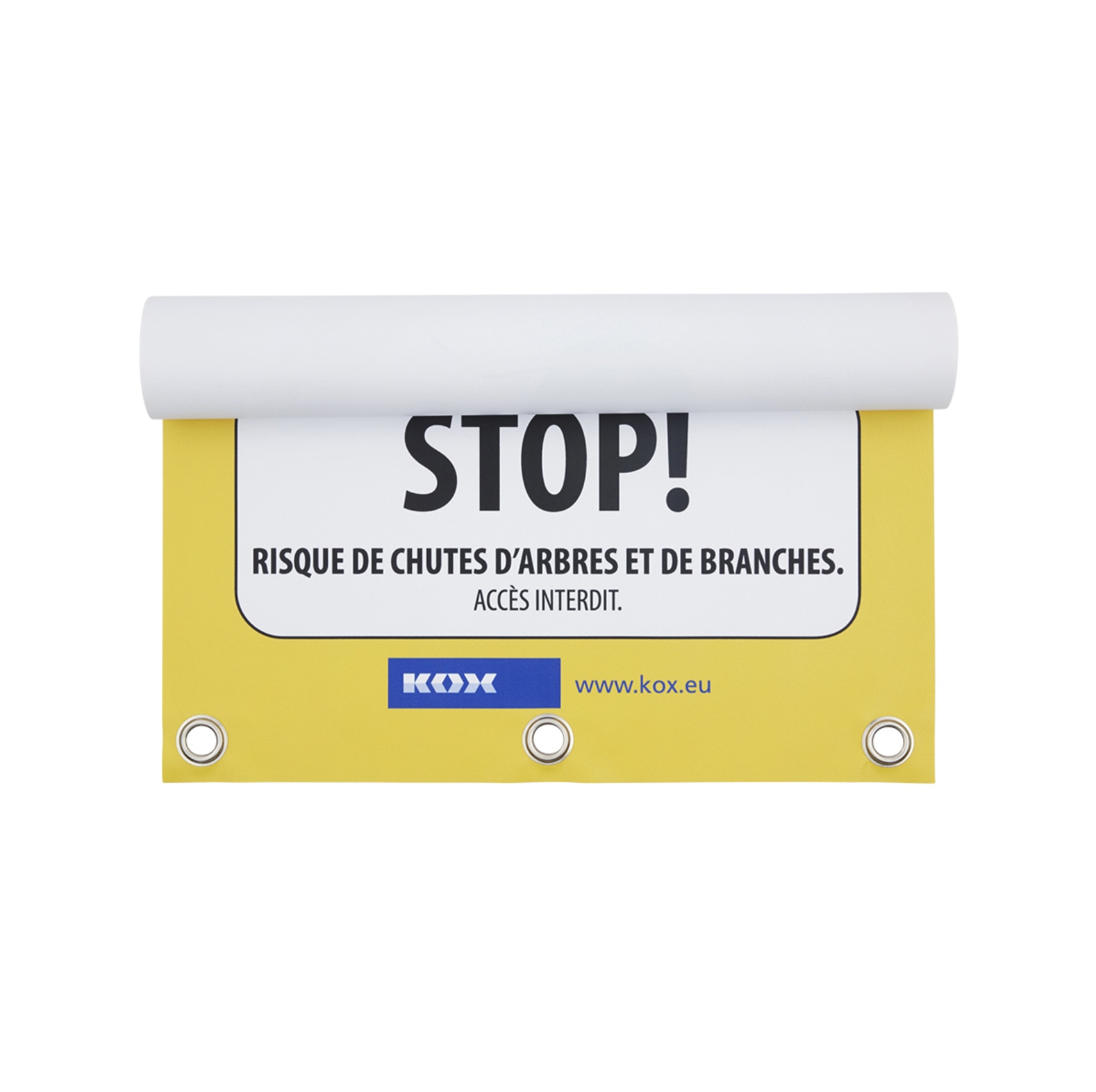 KOX Bche de signalisation/barrage chutes darbres et de branches - commander en ligne chez KOX | XX9734-FR