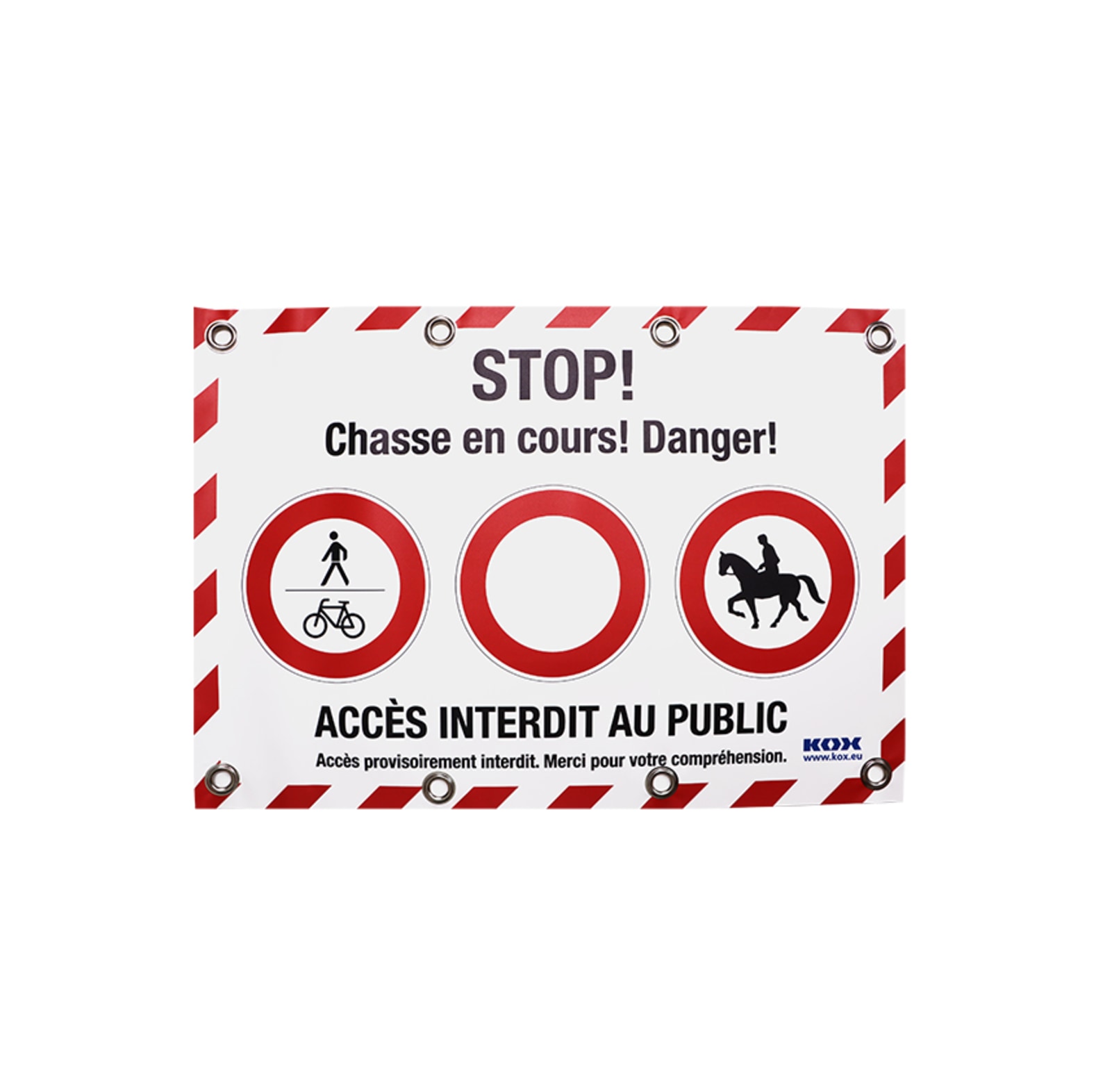  Bche de barrage KOX pour la chasse - commander en ligne chez KOX | XX9736-FR 