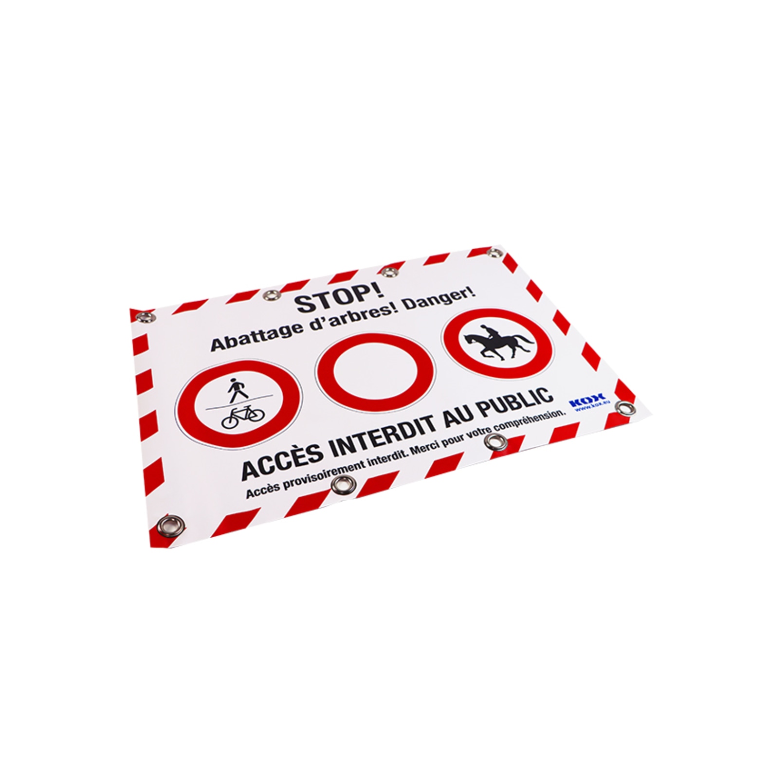 Bche de barrage KOX pour l’abattage des arbres - commander en ligne chez KOX | XX9737-FR