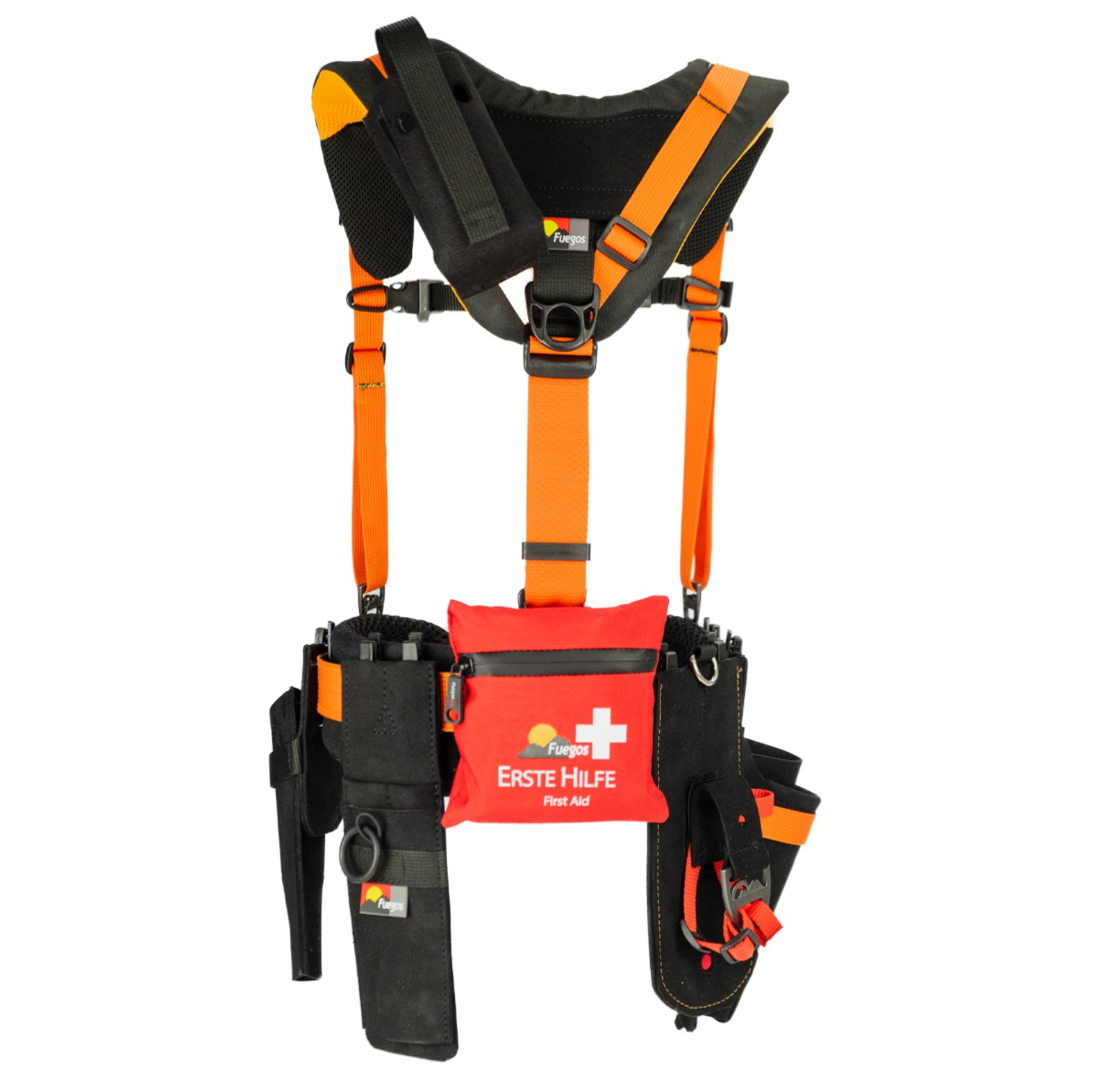 Fuegos Profi Bosbouwriem Zwart/Oranje - bij KOX online bestellen | XX97500-00