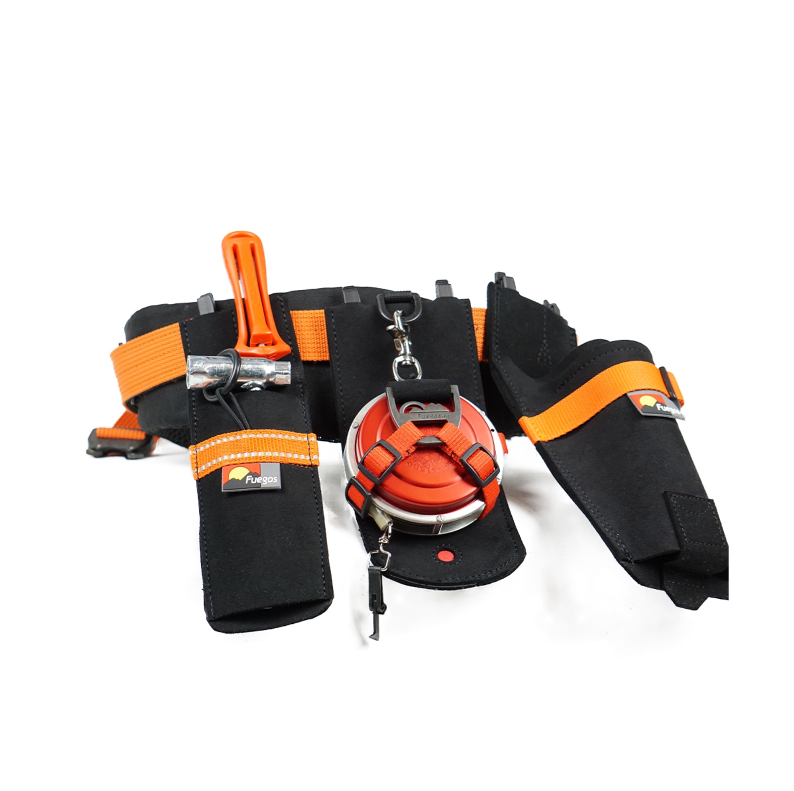 Fuegos Profi Forstg�rtel Schwarz/Orange - bei KOX online bestellen | XX97501-00