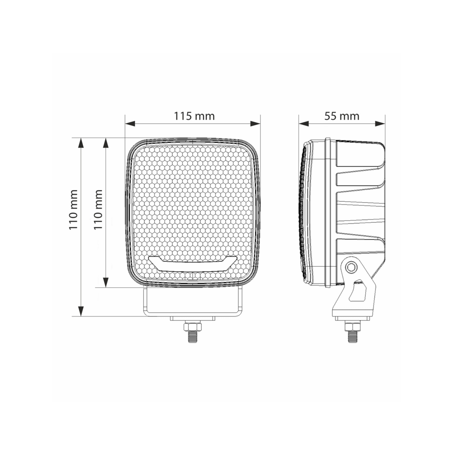 Solea-LED LED Arbeitsscheinwerfer 4500er - bei KOX online bestellen | XXASML4500